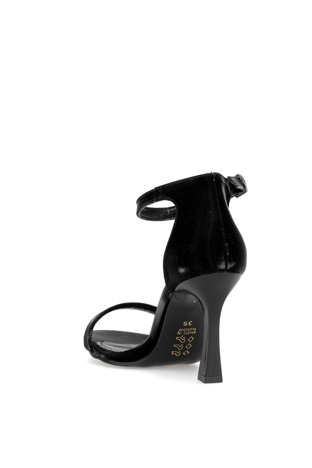 Elit MST1253V Kadın Klasik Topuklu ayakkabı Siyah - Görsel 5