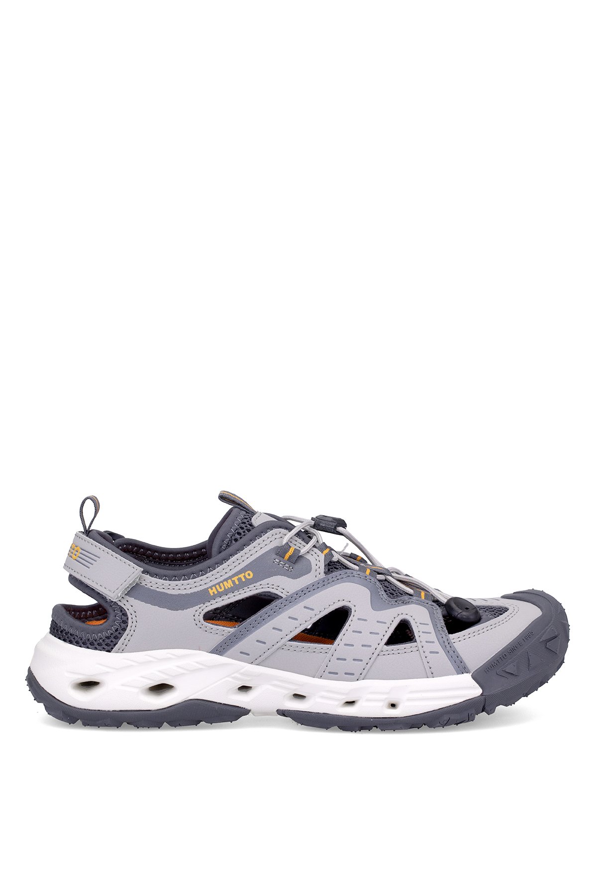 152-19720 650221A Erkek Düz Sandalet Füme - Görsel 2