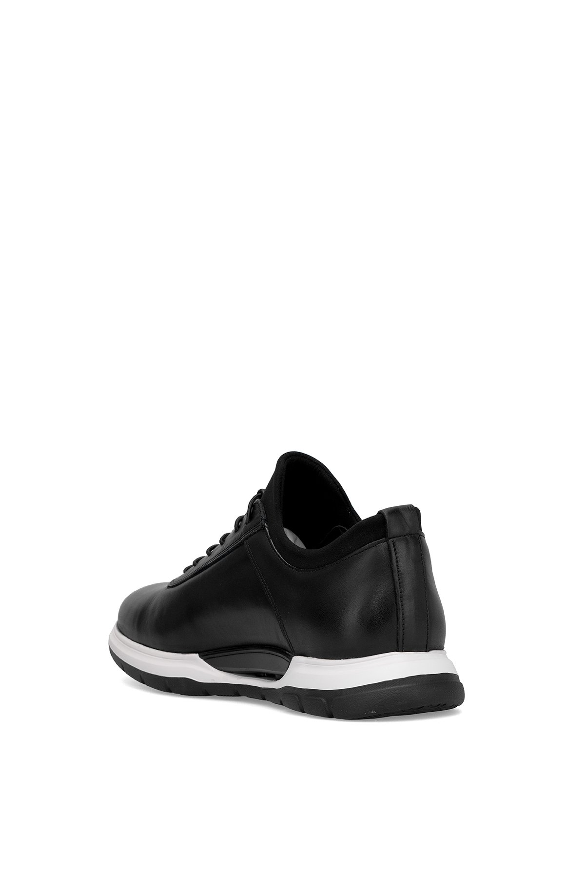 Y1033 Erkek Hakiki Deri Casual Ayakkabı Siyah - Görsel 5