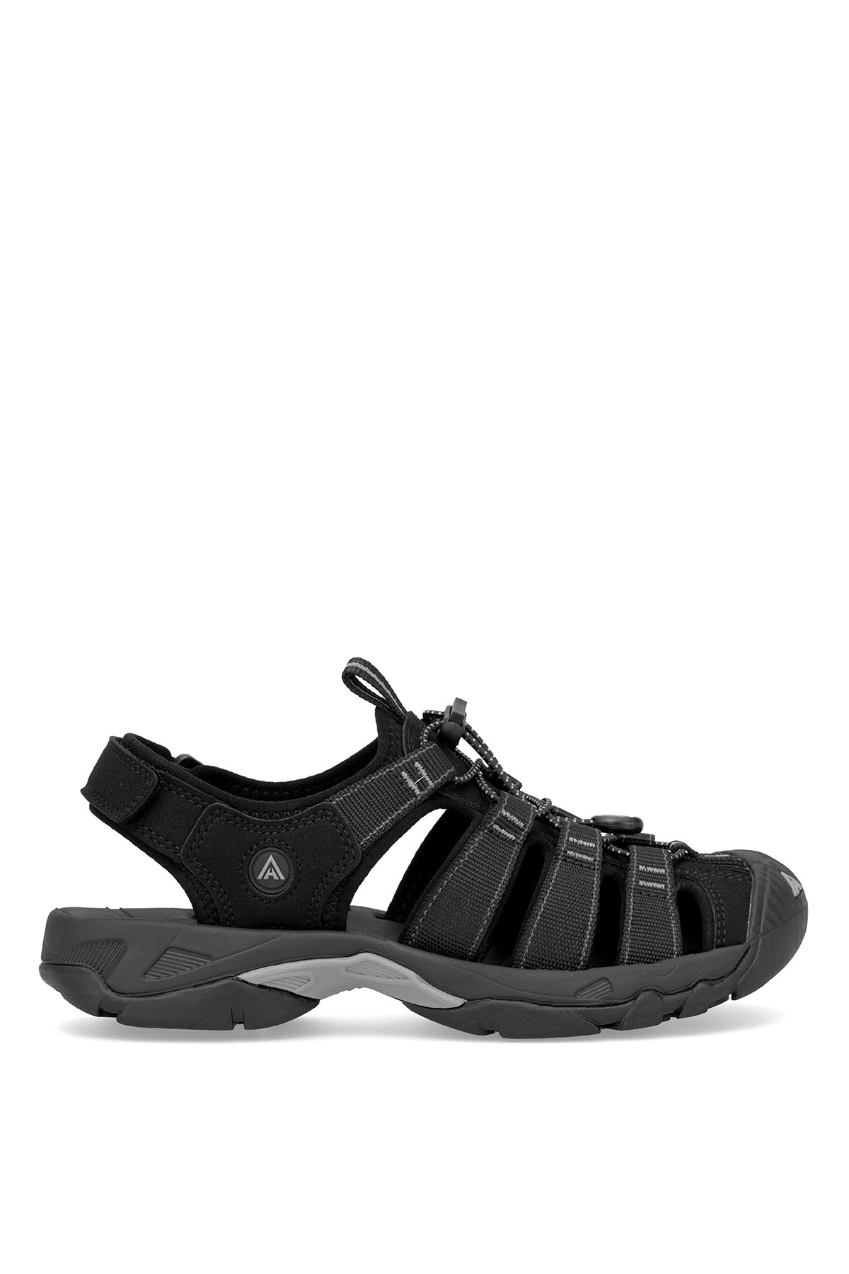 152-19285 710445A Erkek Outdoor Sandalet Siyah - Görsel 2