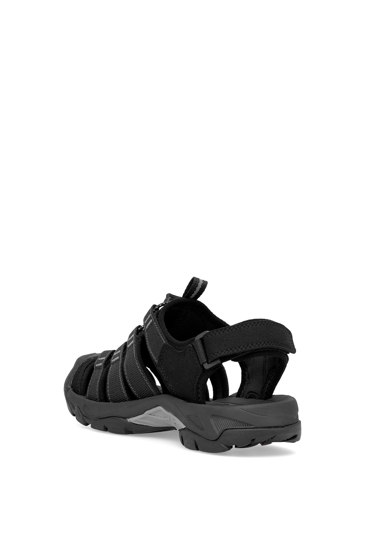152-19285 710445A Erkek Outdoor Sandalet Siyah - Görsel 5