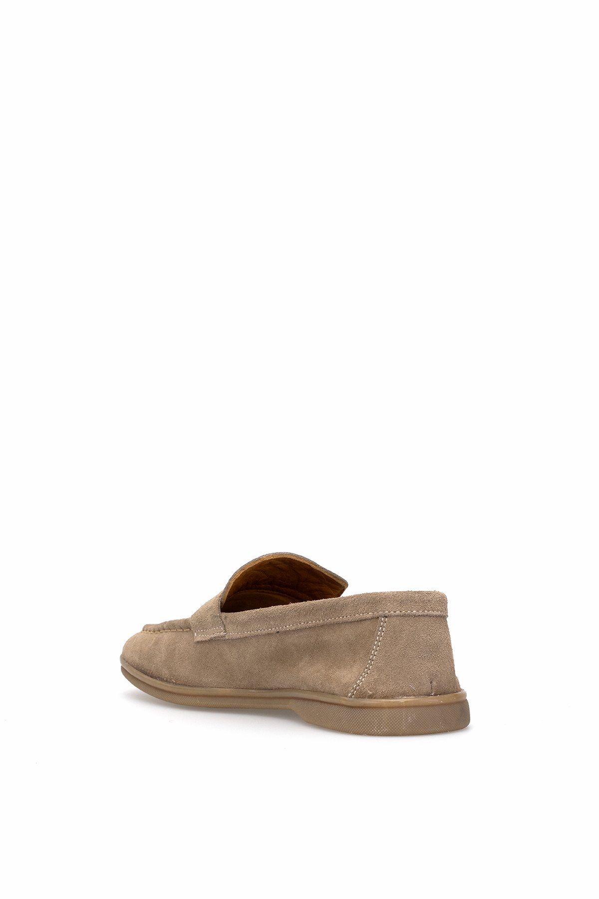 Elit SLATM01N Erkek Hakiki Deri Casual Ayakkabı Kum Rengi - Görsel 5