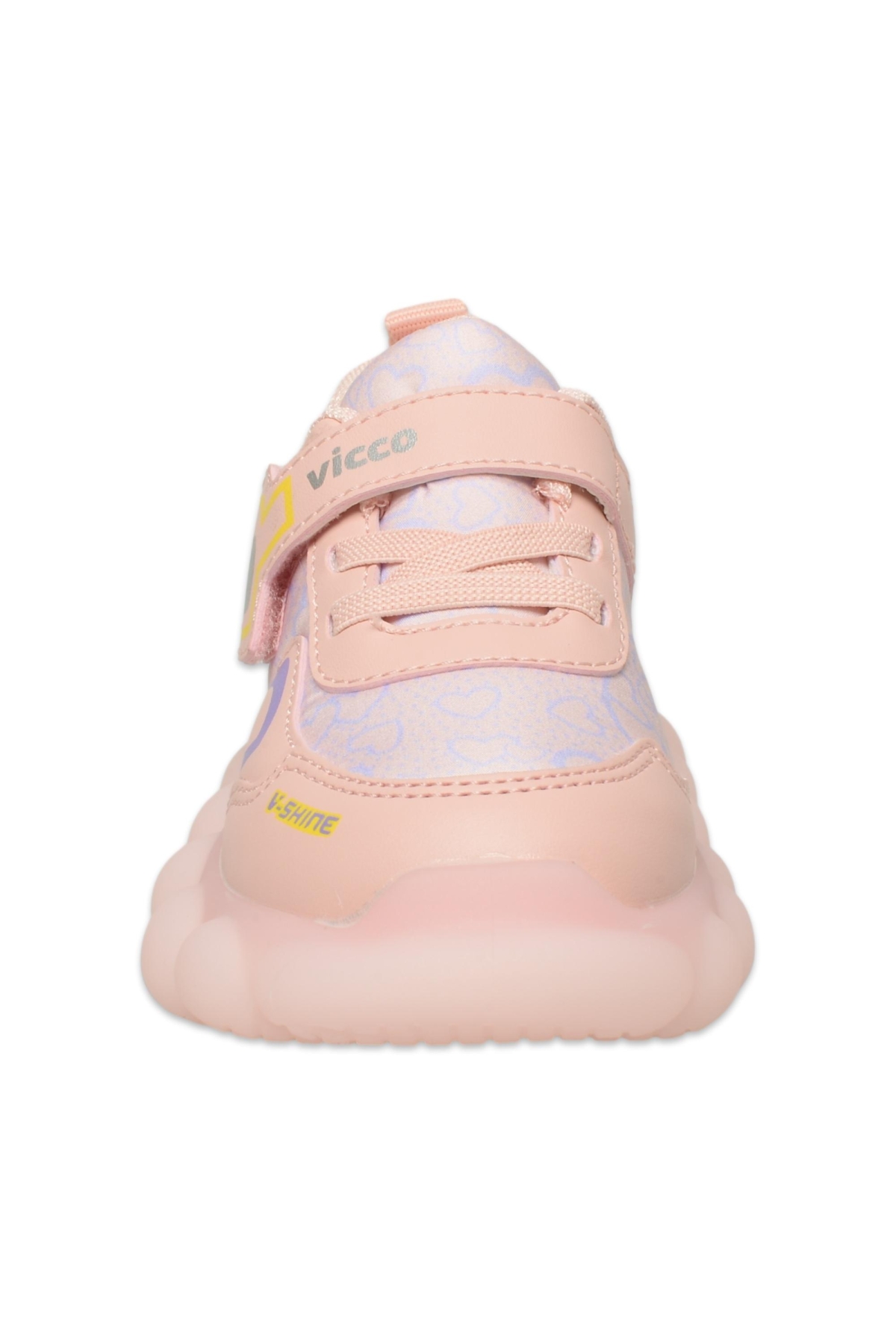 346.B25K.229 Süse Bebe Işıklı Phylon Pudra Kız Çocuk Spor Ayakkabı - Görsel 4
