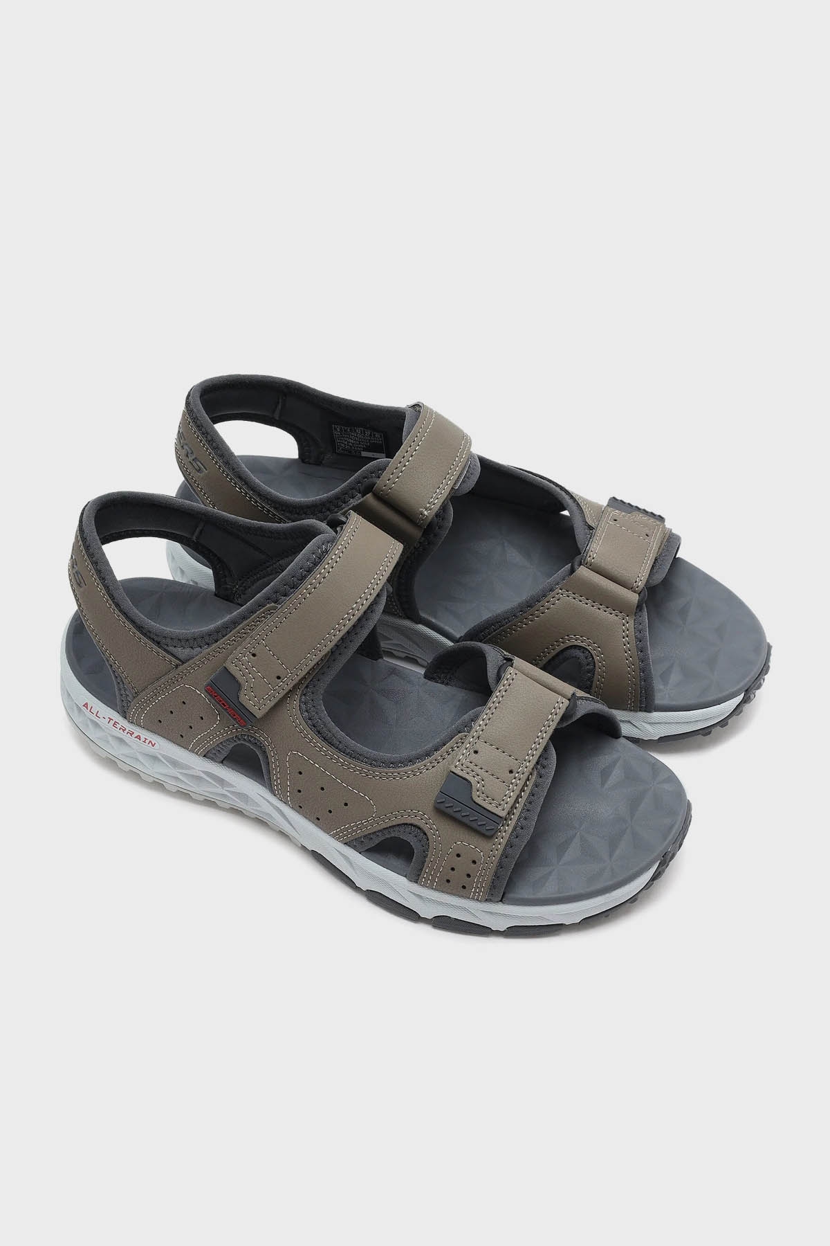 Erkek Sandalet 237588 NTGY Naturel-Gri - Görsel 5