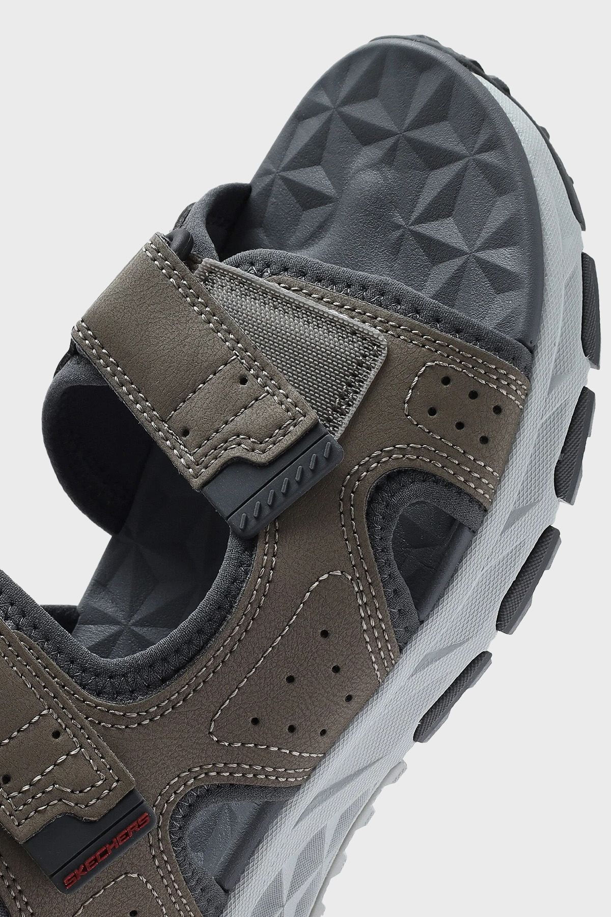 Erkek Sandalet 237588 NTGY Naturel-Gri - Görsel 7