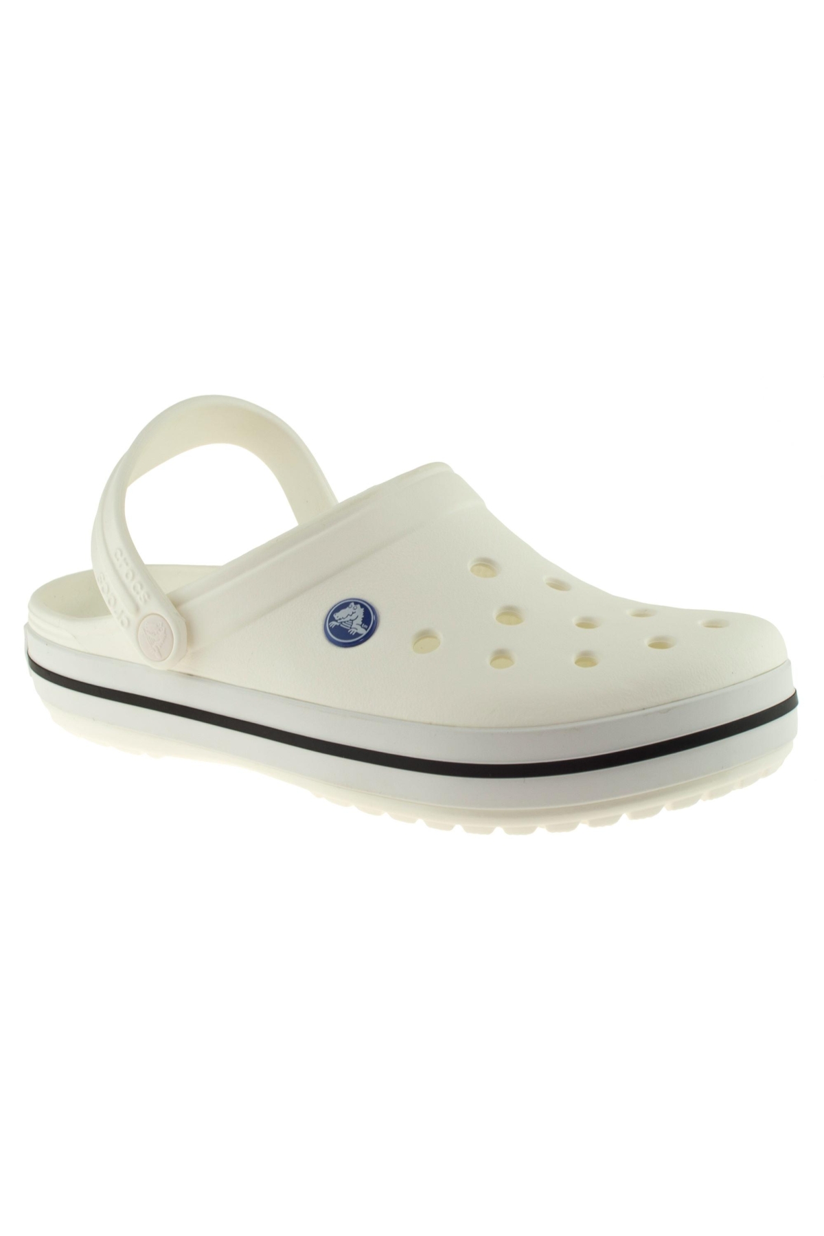 11016 G Crocband Beyaz Unisex Terlik - Görsel 2