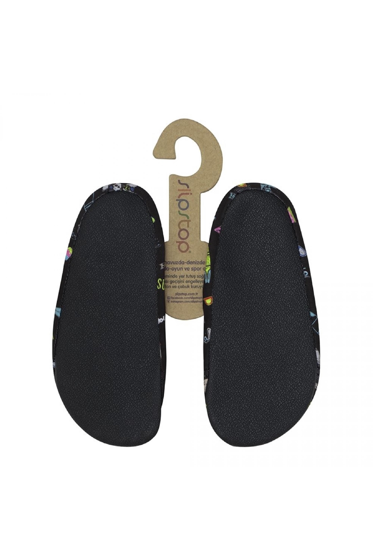 Ss16110122 Siyah Çocuk Deniz Ayakkabısı - Görsel 3