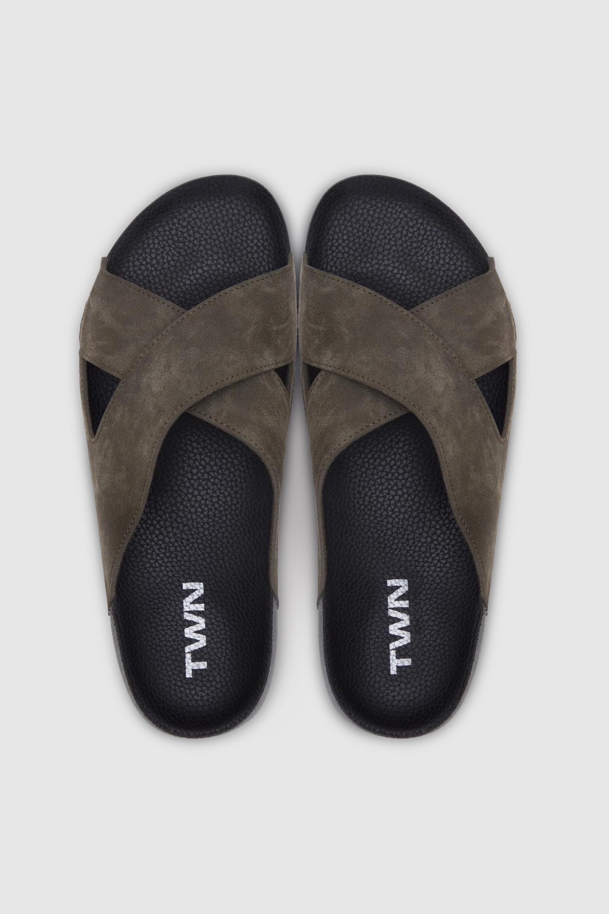 Haki Çapraz Bant Terlik - Görsel 4