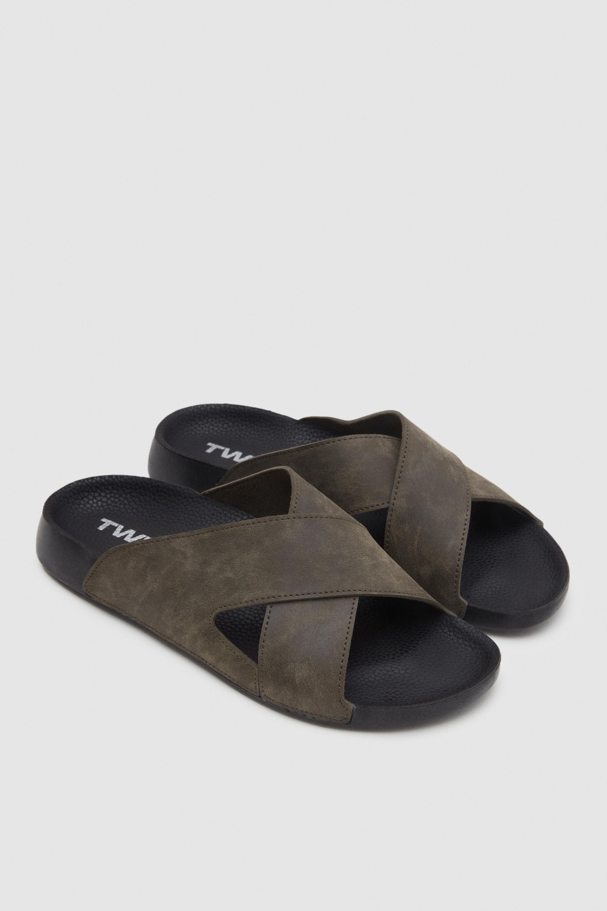 Haki Çapraz Bant Terlik - Görsel 6