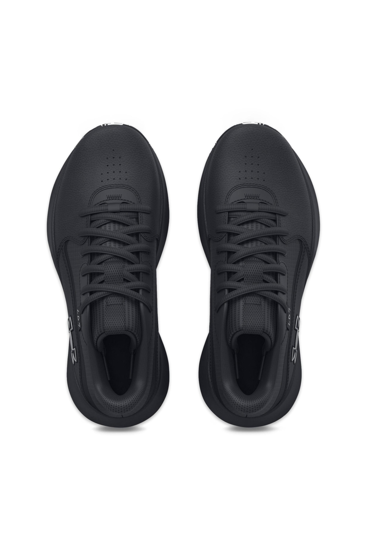 3028514 Ua Ps Lockdown 7 Basketbol Siyah Erkek Spor Ayakkabı - Görsel 4