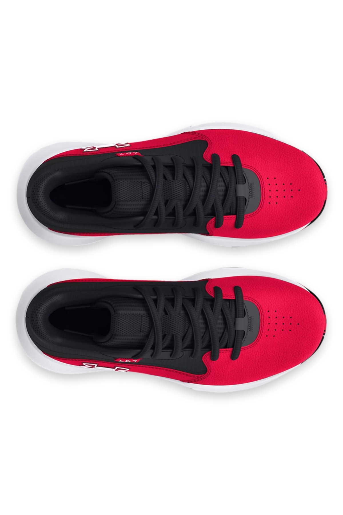 3028513G Ua Gs Lockdown Kırmızı Unisex Spor Ayakkabı - Görsel 4