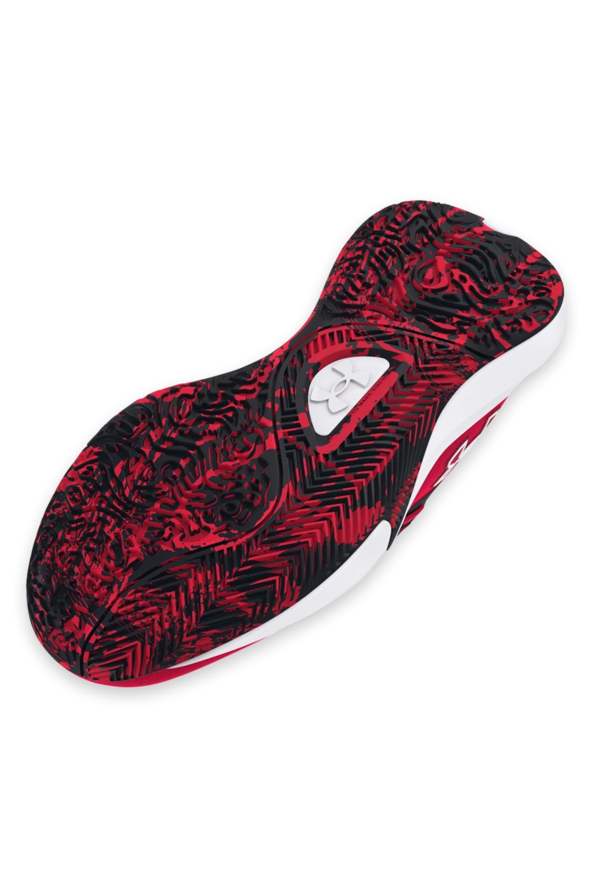 3028513G Ua Gs Lockdown Kırmızı Unisex Spor Ayakkabı - Görsel 6