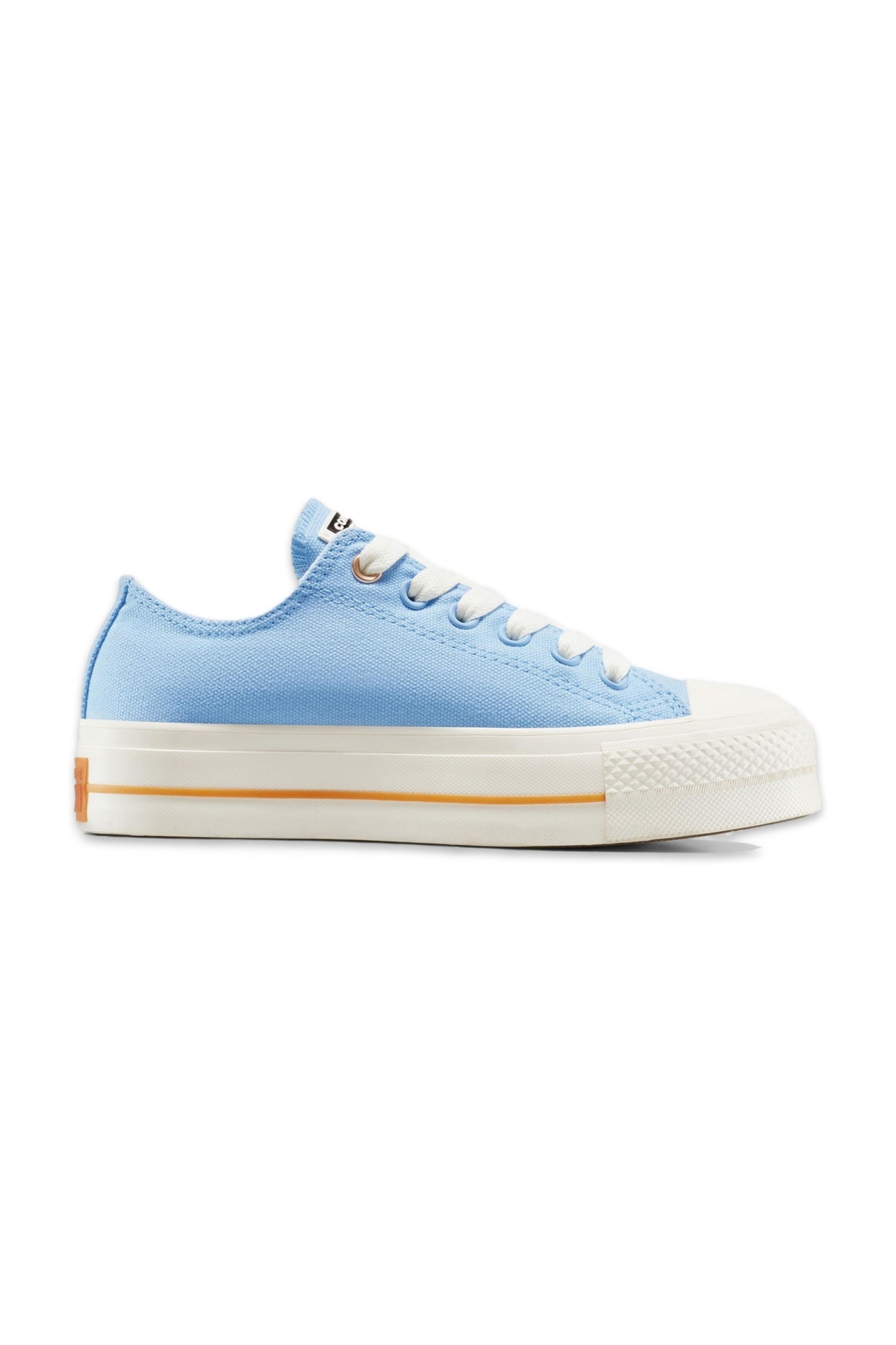 A12965C Chuck Taylor All Star Lift Platform Color Pop Sneaker Açık Mavi Unisex Ay - Görsel 2