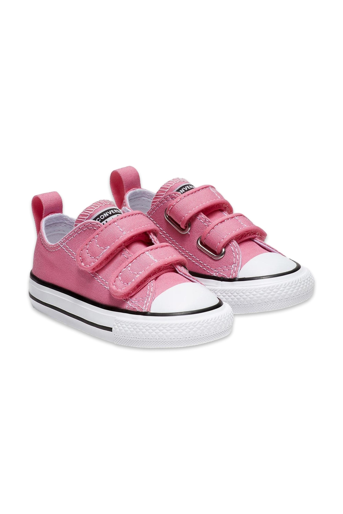 709447C Chuck Taylor All Star 2V Canvas Sneakers Pembe Çocuk Ayakkabı - Görsel 3