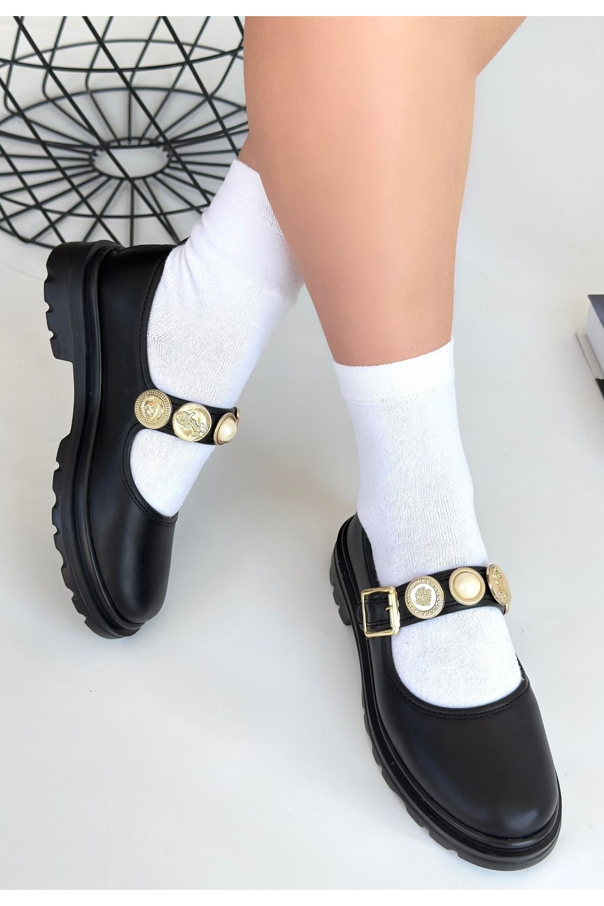Siyah Kadın Günlük Ayakkabı - Görsel 2