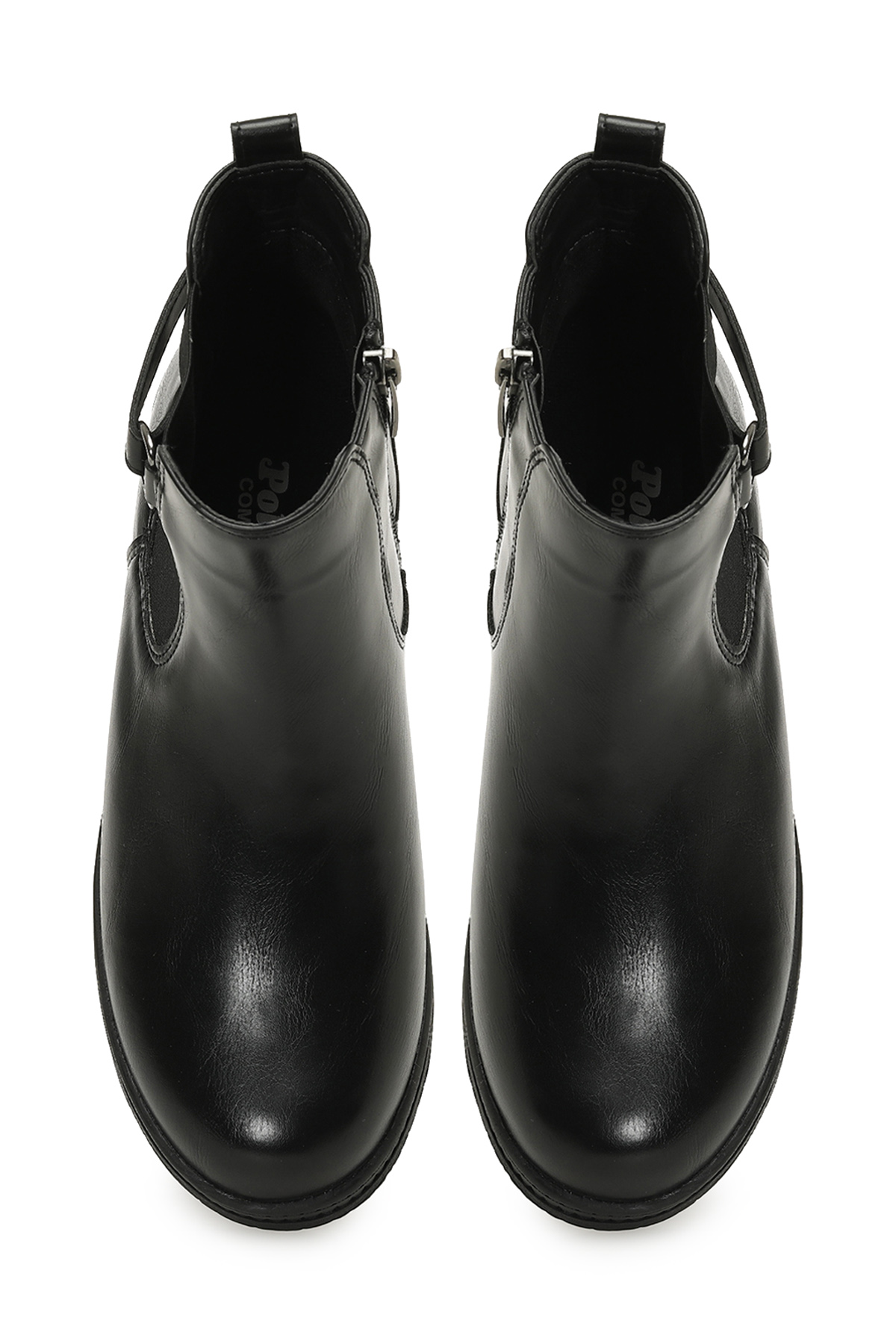 167073.Z5PR Siyah Kadın Topuklu Bot - Görsel 5