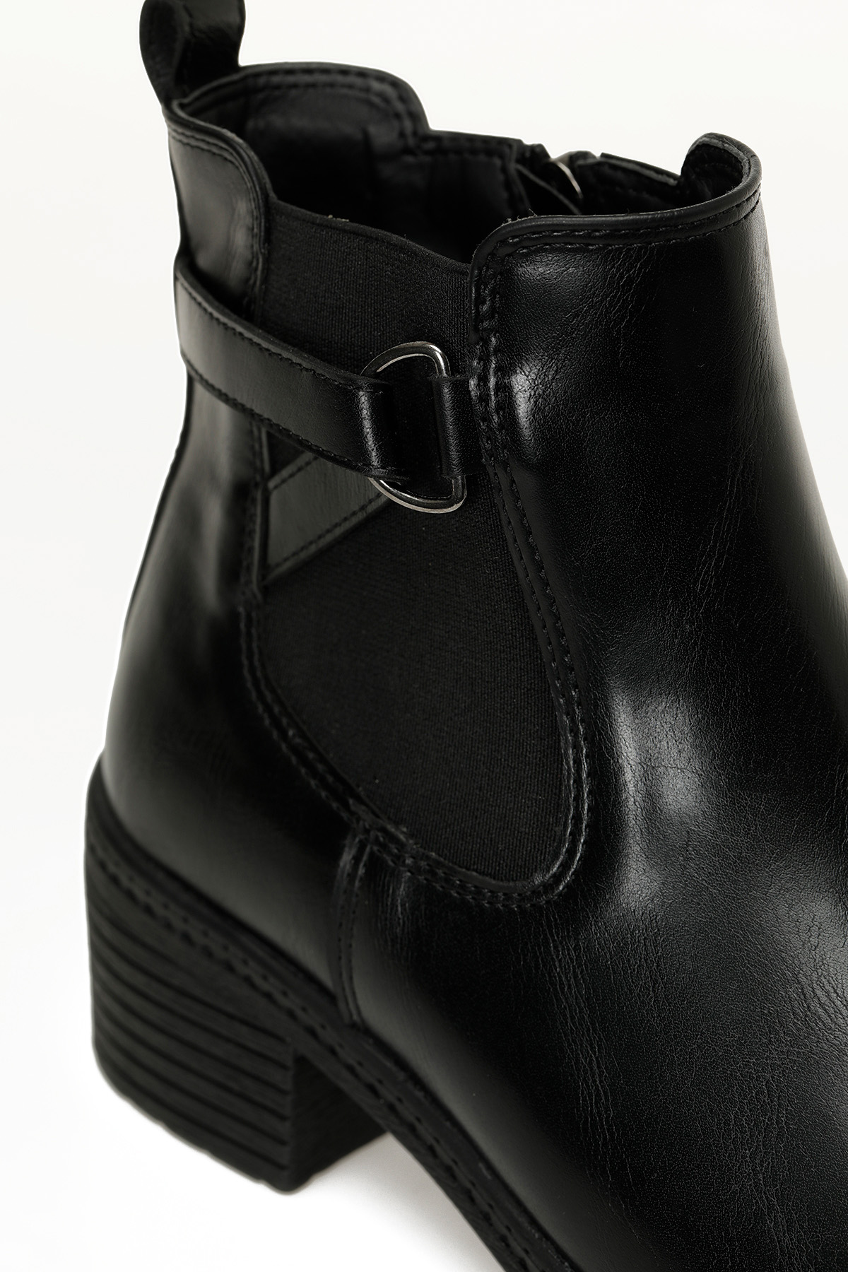 167073.Z5PR Siyah Kadın Topuklu Bot - Görsel 8