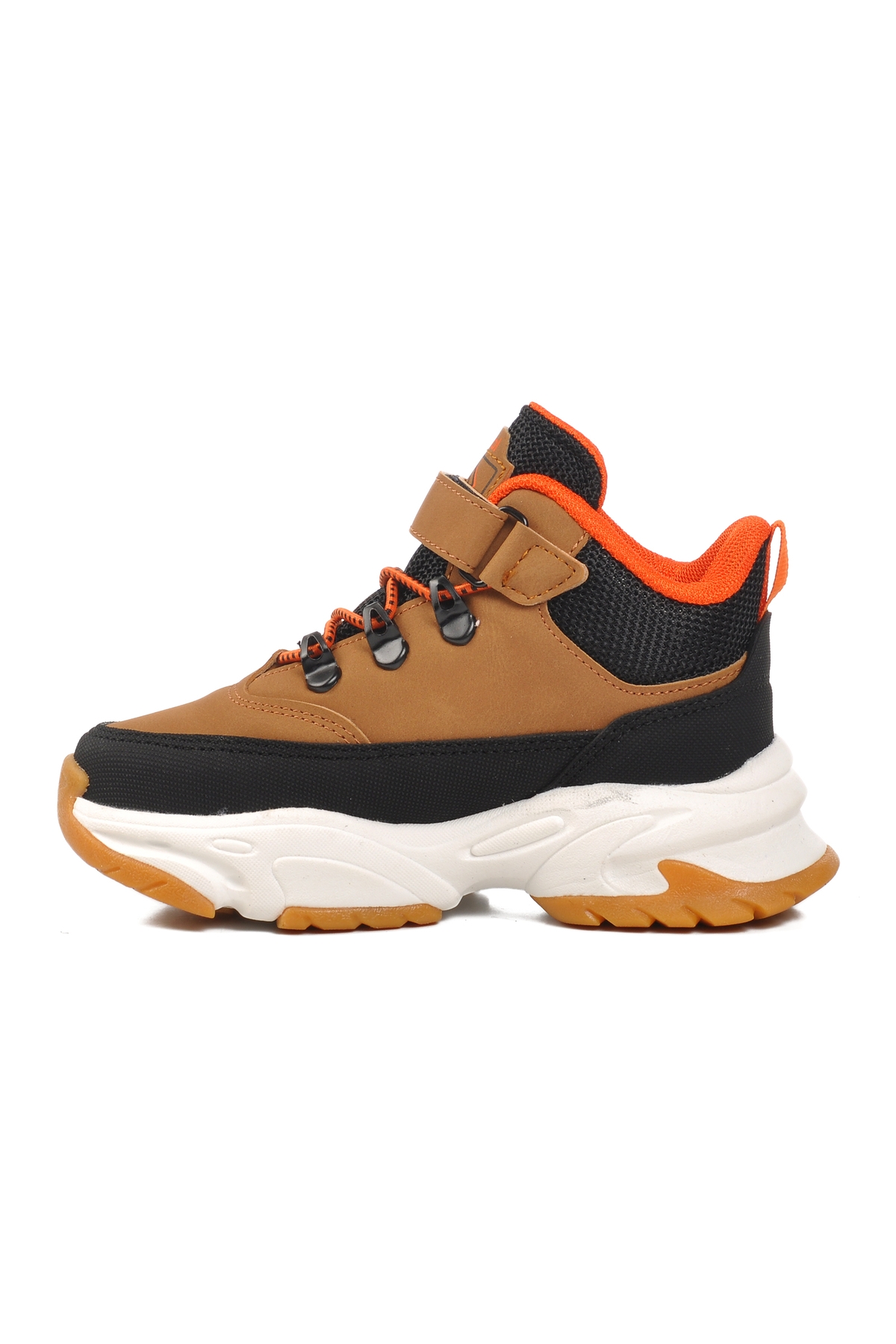 GENİŞ KALIP Taba Cırtlı Erkek Çocuk Bot Evil P - Görsel 4