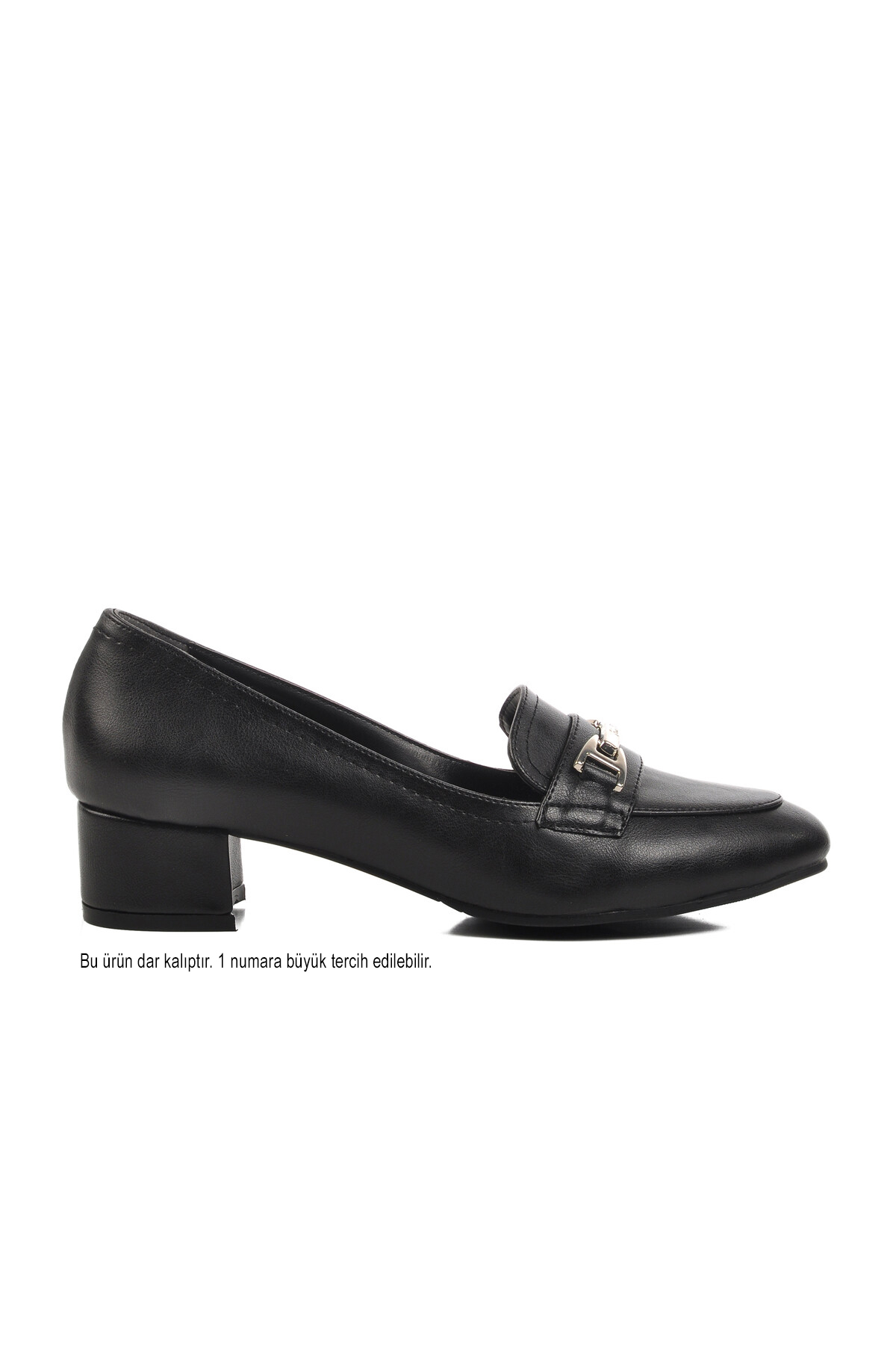 DAR KALIP Siyah Kadın Topuklu Ayakkabı PC-54167 Z - Görsel 3