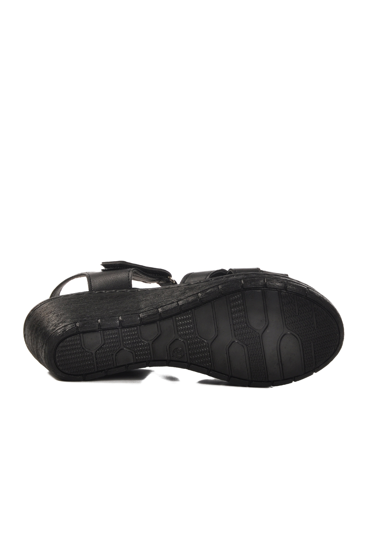 Siyah Topuklu Kadın Sandalet 673572 Z - Görsel 6