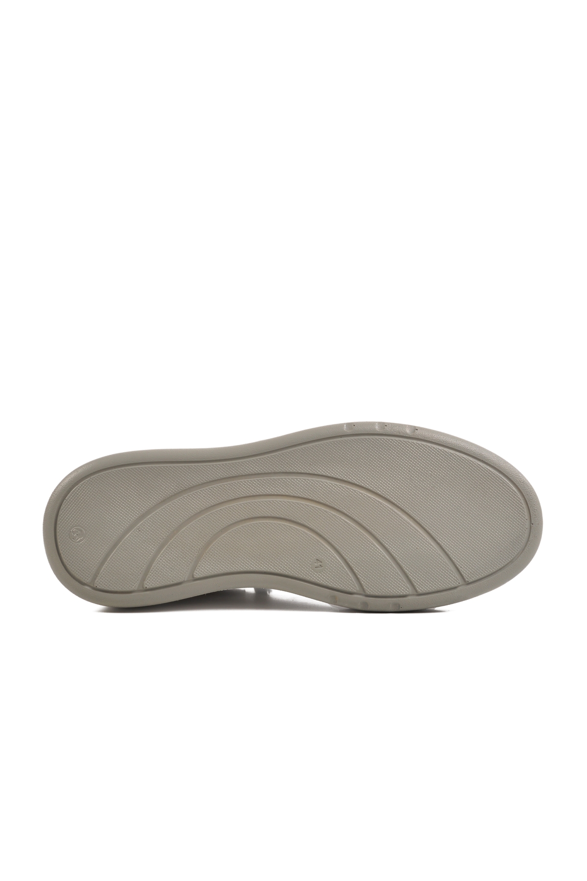 GENİŞ KALIP Beyaz Lastik Bağcıklı Erkek Casual Ayakkabı 404 M - Görsel 6