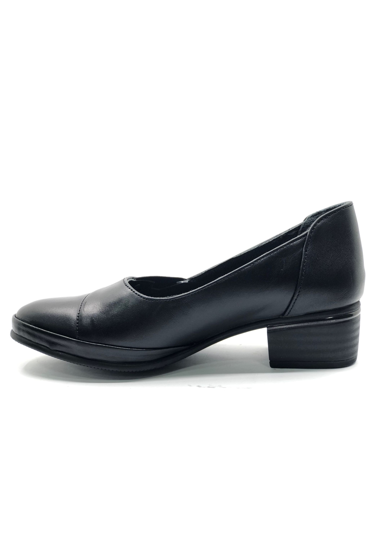 Aphelandra Hakiki Deri Comfort Ortopedik Kadın Topuklu Ayakkabı - Görsel 5