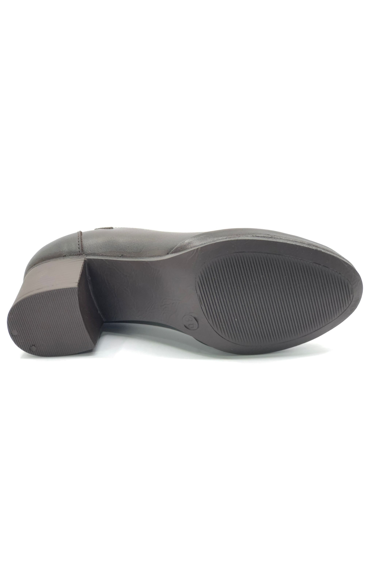 Petra Hakiki Deri Comfort Ortopedik Kadın Topuklu Ayakkabı - Görsel 7