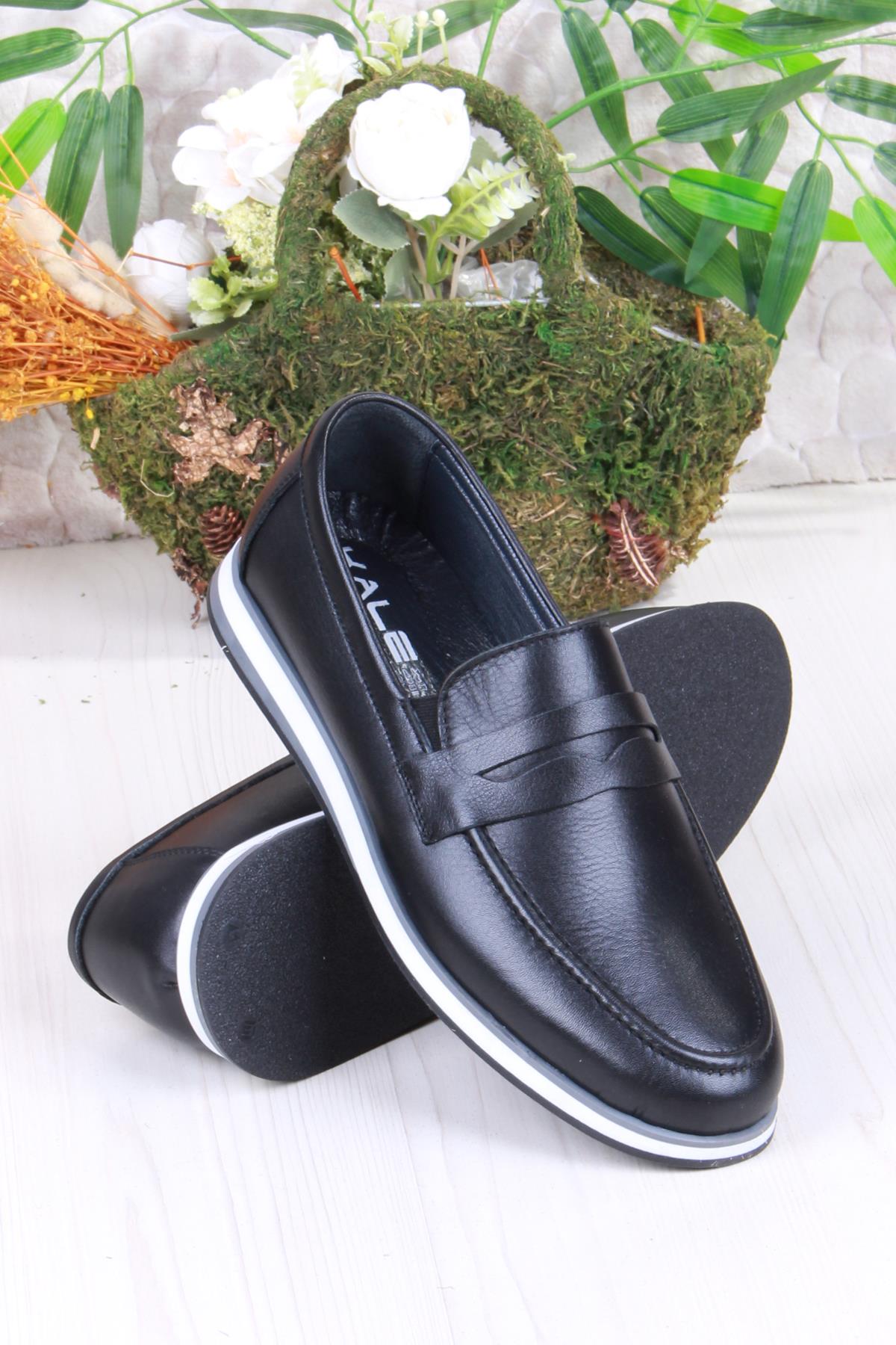 424677 Rahat İç Ve Dış Hakiki Deri Loafer Erkek Ayakkabı - Görsel 5