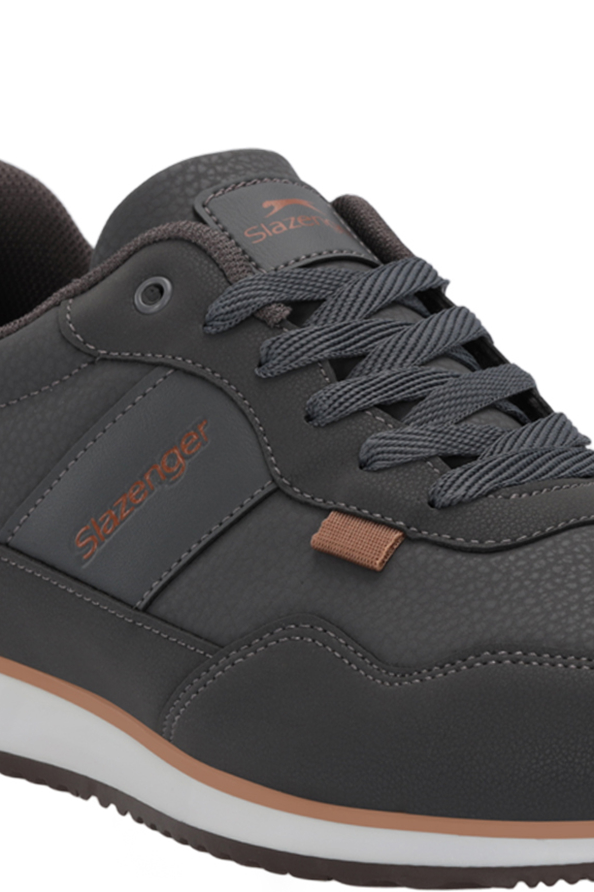 OFFENSE Erkek Günlük Ayakkabı Koyu Gri / Beyaz - Görsel 5