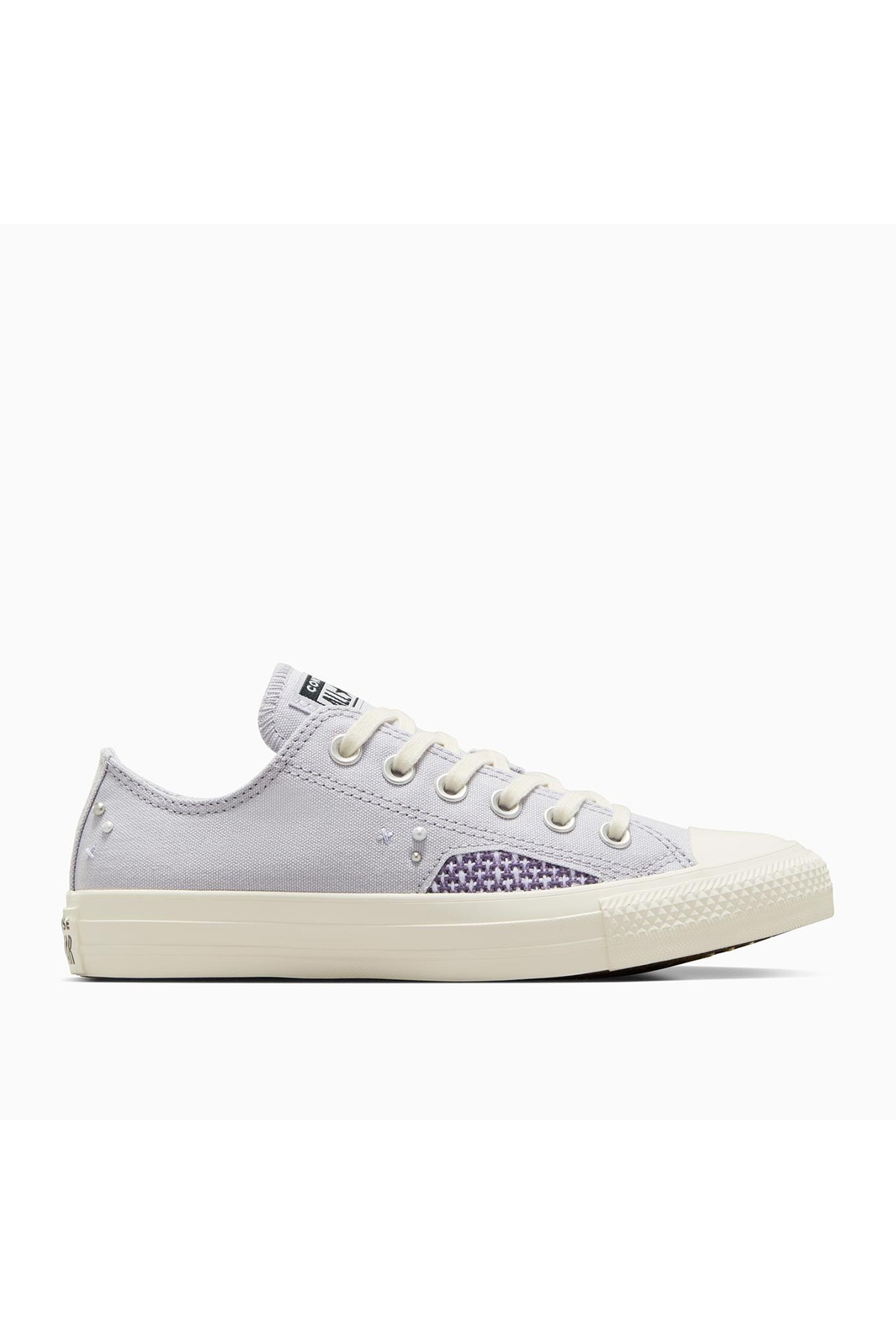 Chuck Taylor All Star Ox Kadın Mor Sneaker - Görsel 2