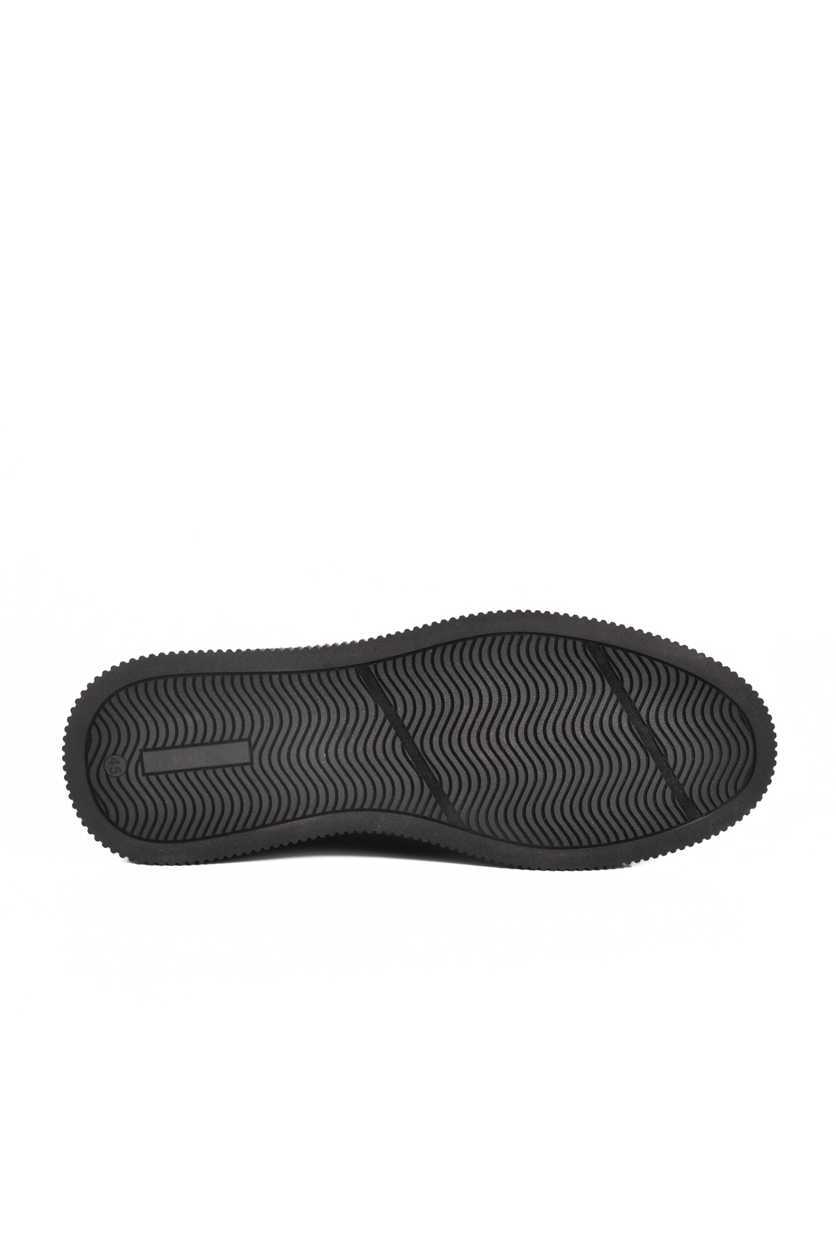 Siyah Hakiki Deri Büyük Numara Erkek Casual Ayakkabı 2516 M - Görsel 6