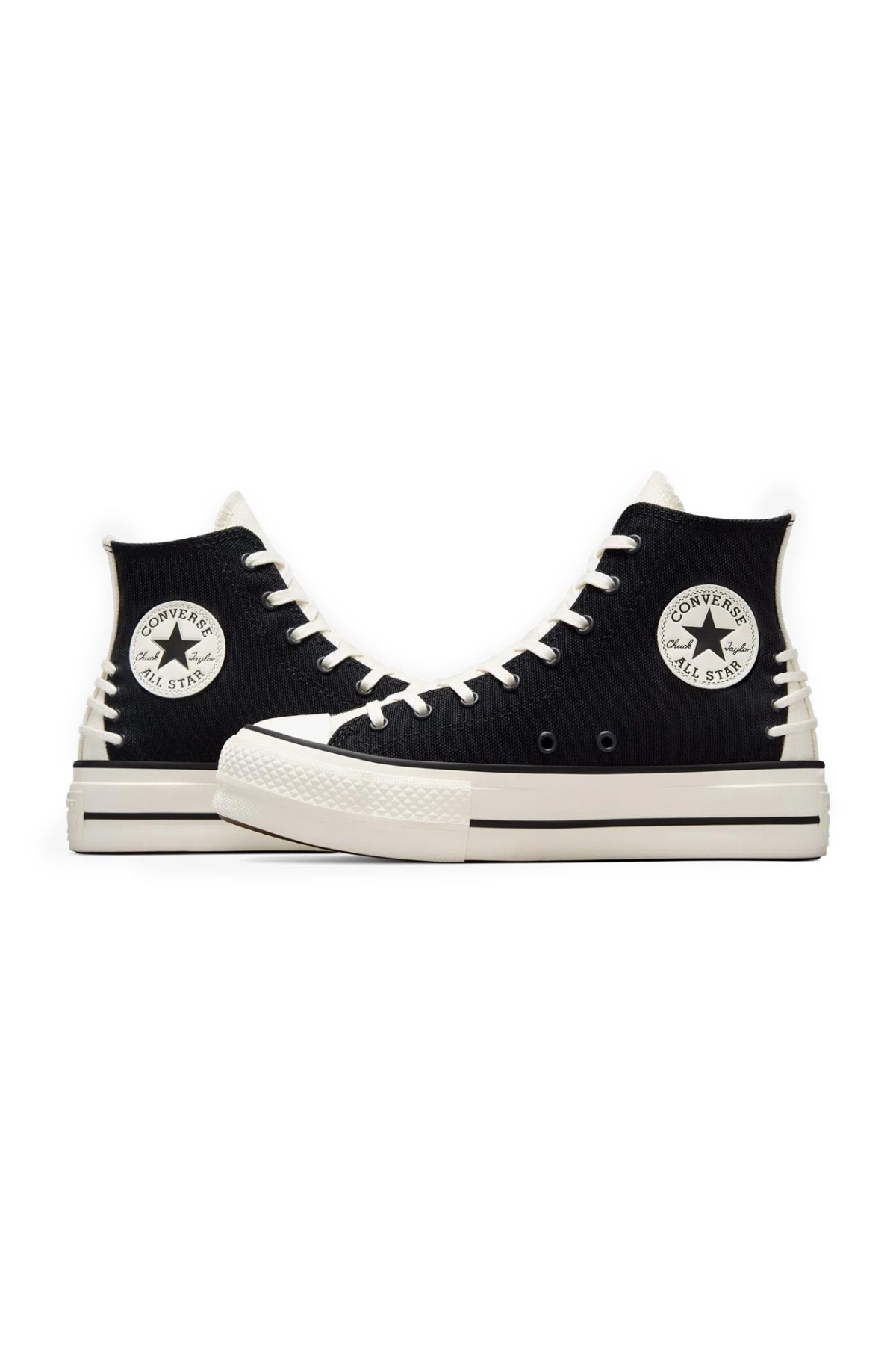 A12552C Chuck Taylor All Star Lift Ayakkabı Siyah - Görsel 7