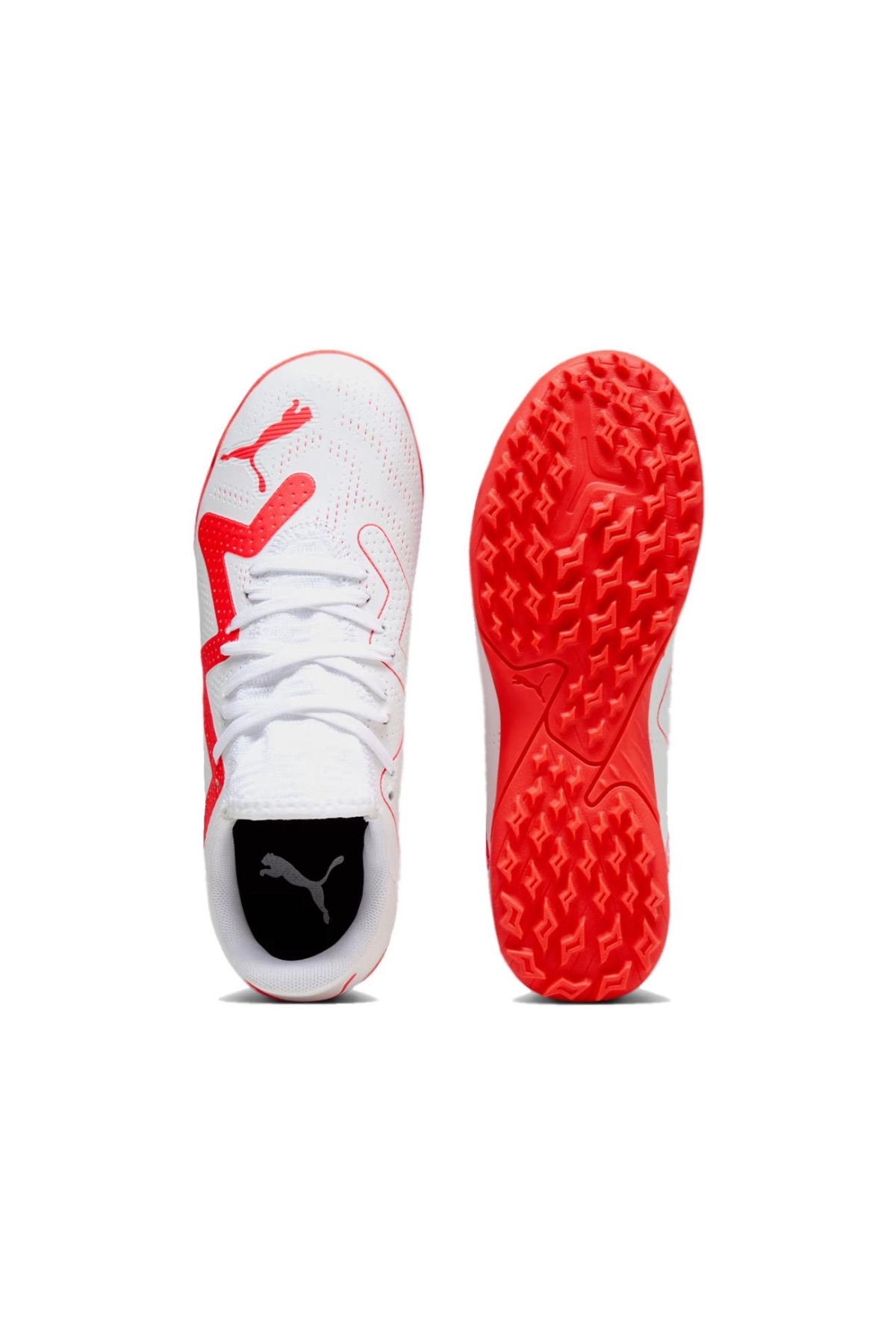 107391 Future Play Tt Jr Halı Saha Ayakkabısı Beyaz - Görsel 5