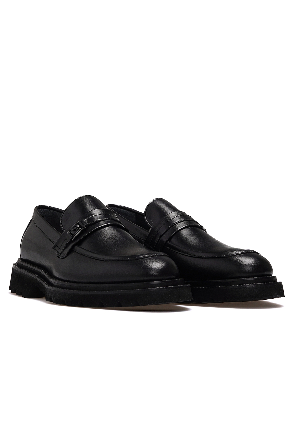 Erkek Hakiki Deri Hafif Casual Ayakkabı 25k 159x125751 M Siyah - Görsel 6