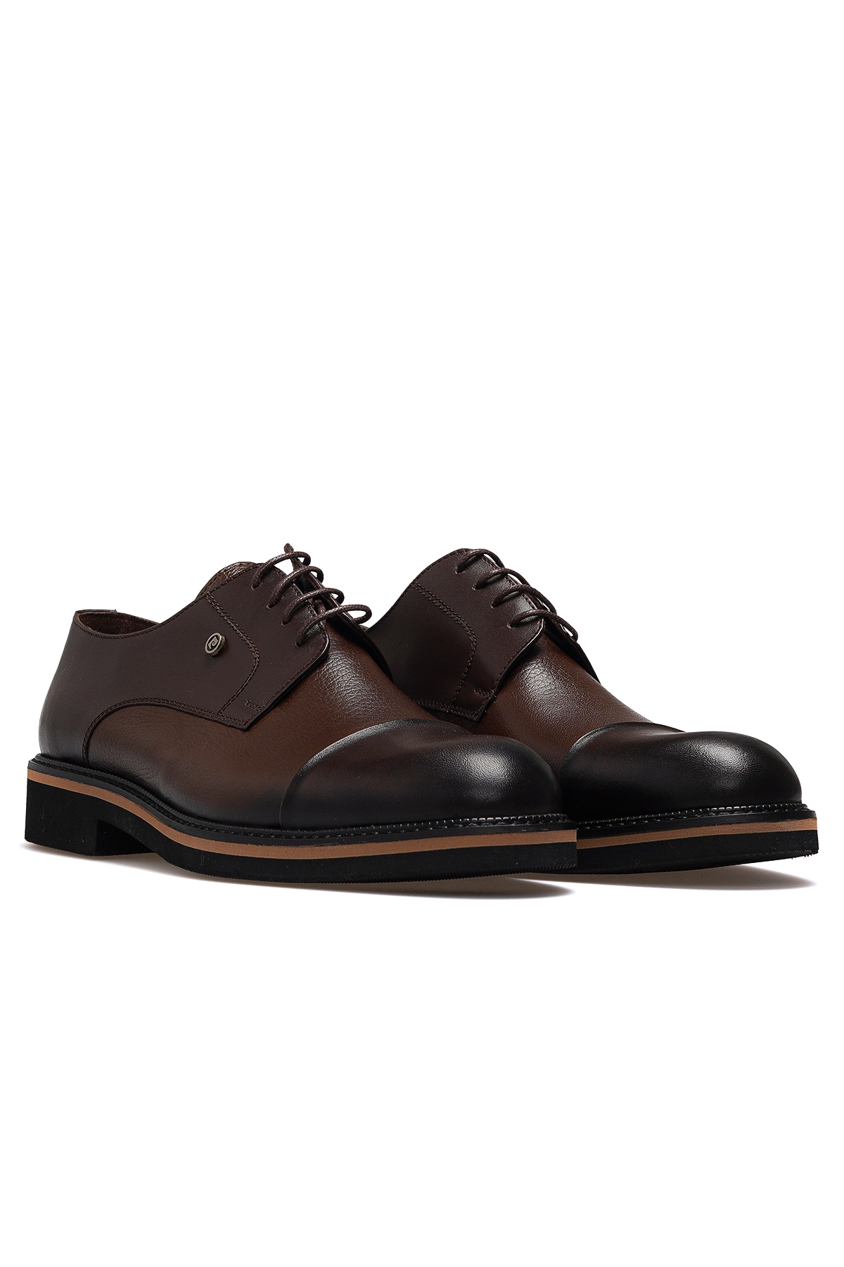 Erkek Hakiki Deri Orthoflex Klasik Ayakkabı 25y 1440602 M Kahve - Görsel 6