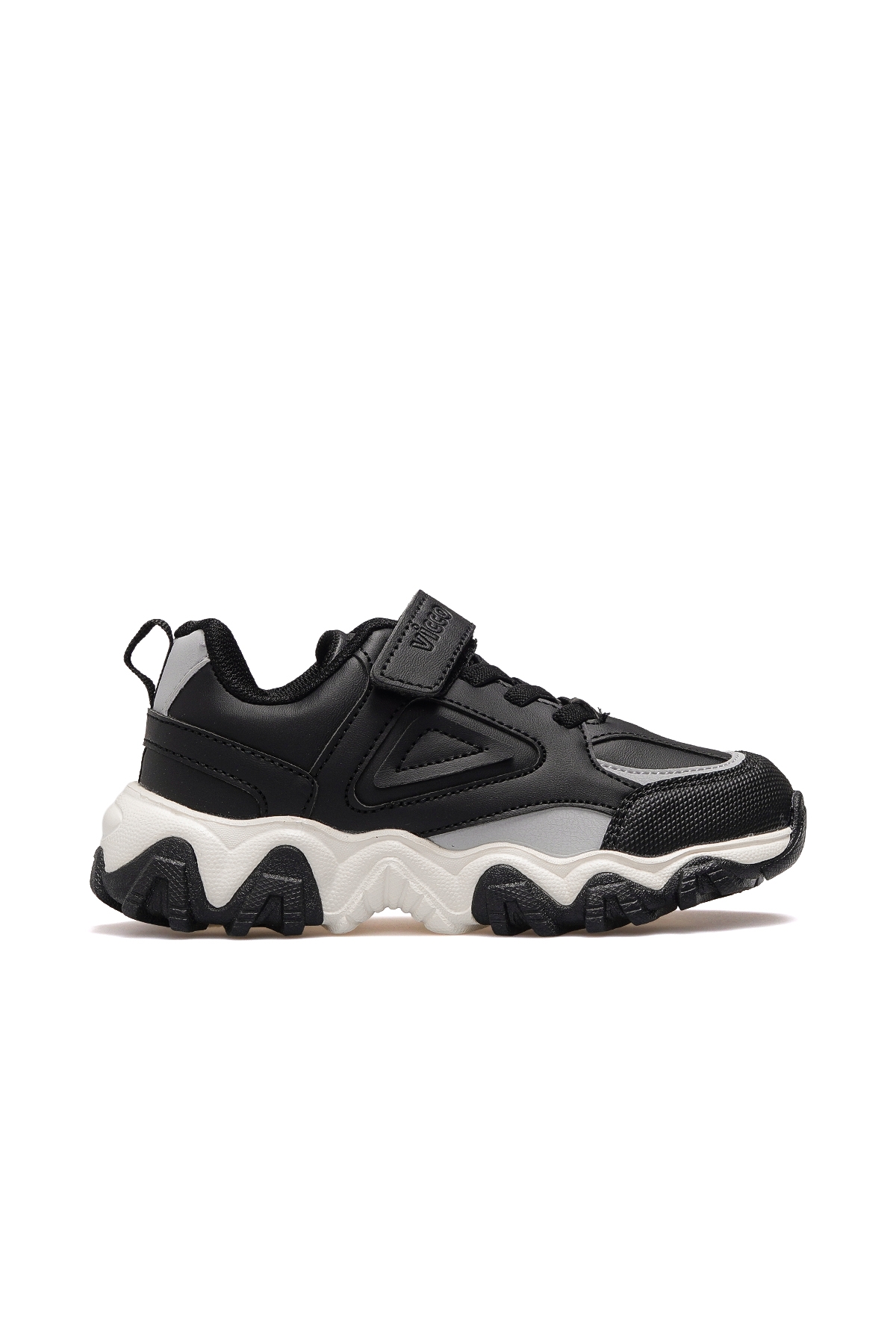 Jessy Erkek Çocuk Hafif Günlük Sneaker Spor Ayakkabı 23k 950.309 Pe Siyah - Görsel 2