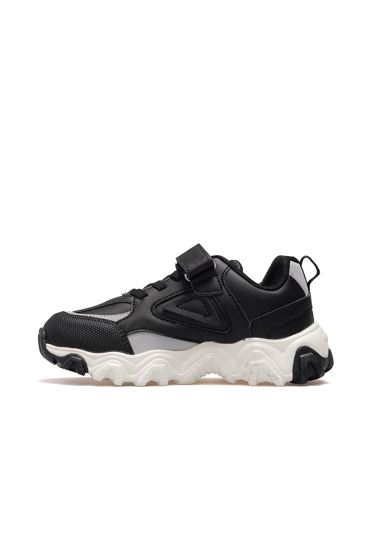 Jessy Erkek Çocuk Hafif Günlük Sneaker Spor Ayakkabı 23k 950.309 Pe Siyah - Görsel 3