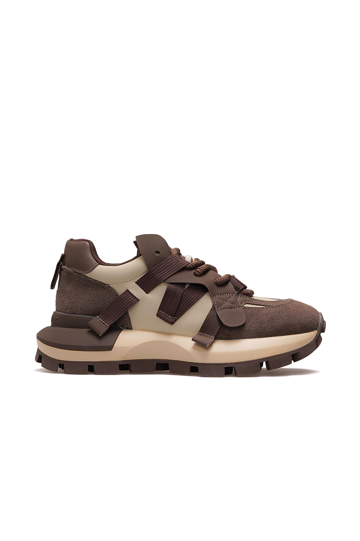 Yoko Kadın Günlük Sneaker Ayakkabı 25k 121230049 Z Kahve - Görsel 2