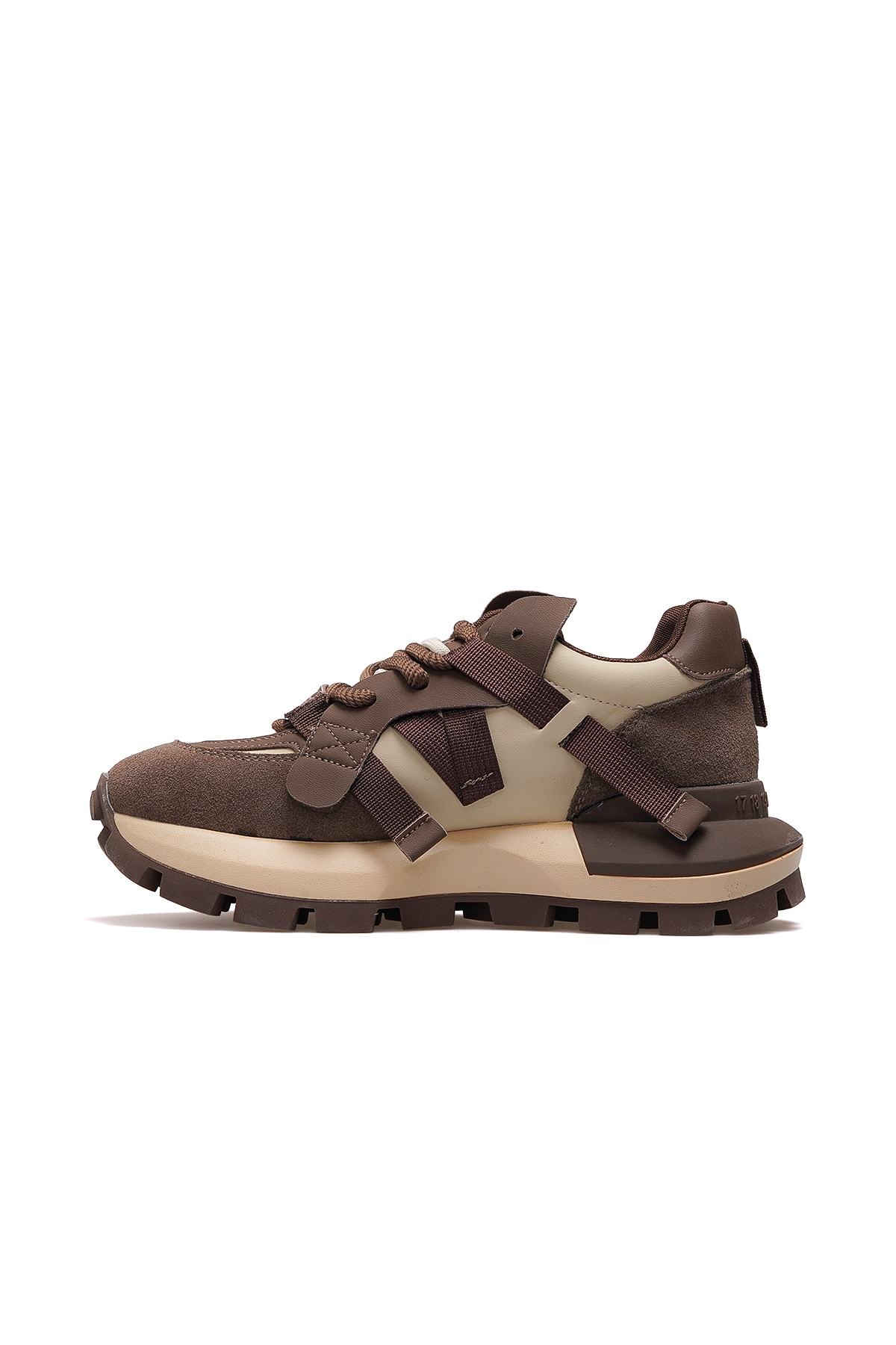 Yoko Kadın Günlük Sneaker Ayakkabı 25k 121230049 Z Kahve - Görsel 3