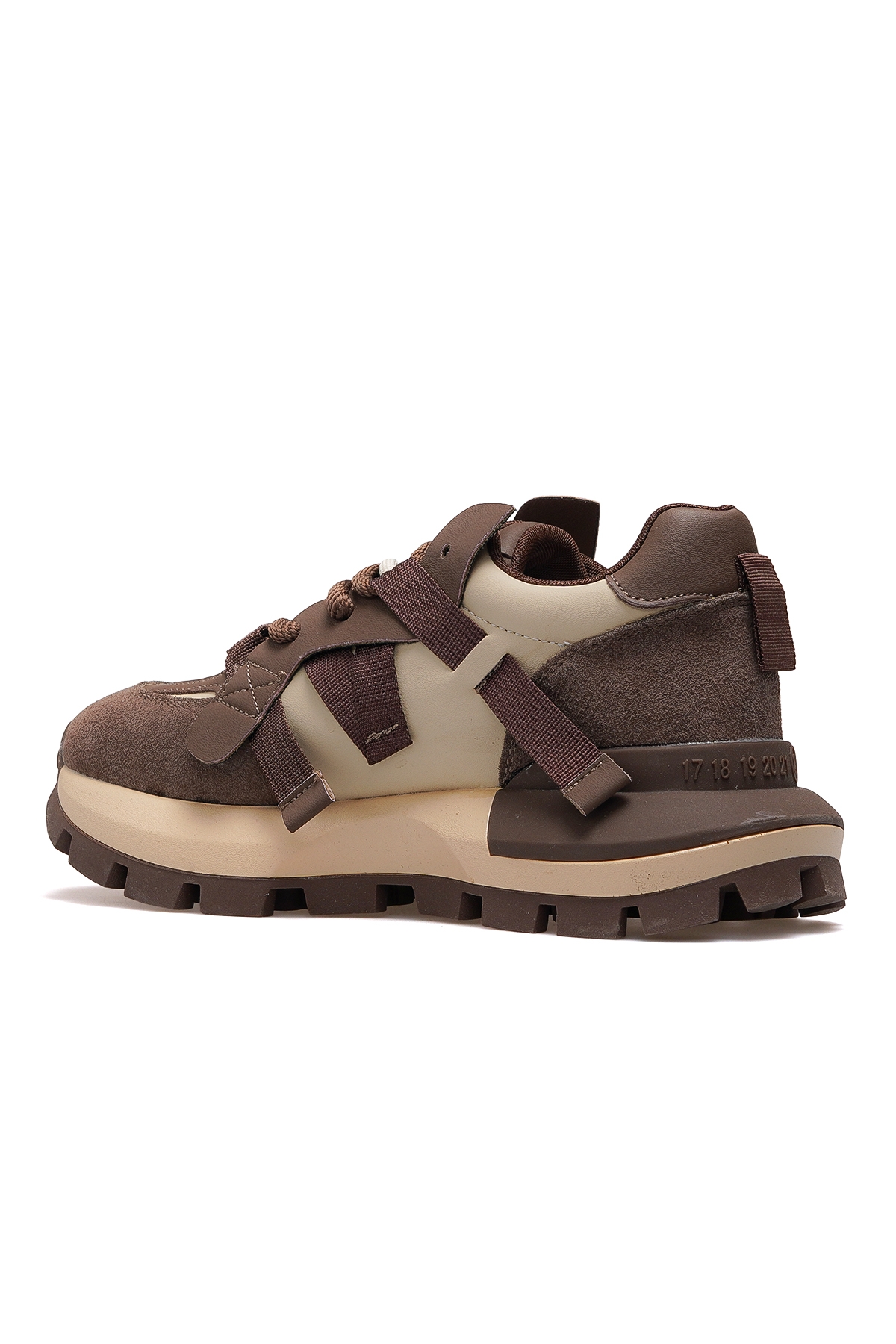 Yoko Kadın Günlük Sneaker Ayakkabı 25k 121230049 Z Kahve - Görsel 4