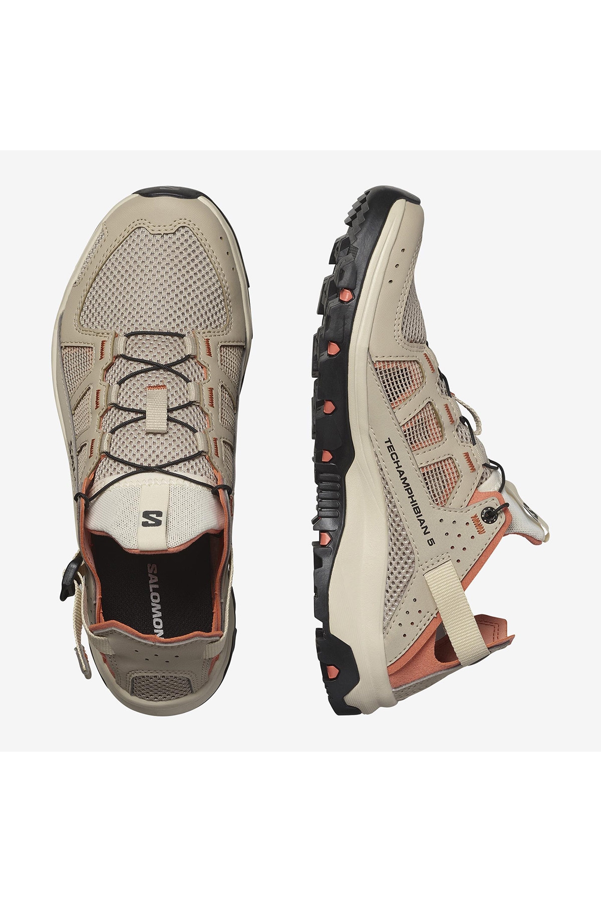 Techamphibian 5 Kadın Bej Outdoor Ayakkabı - Görsel 4