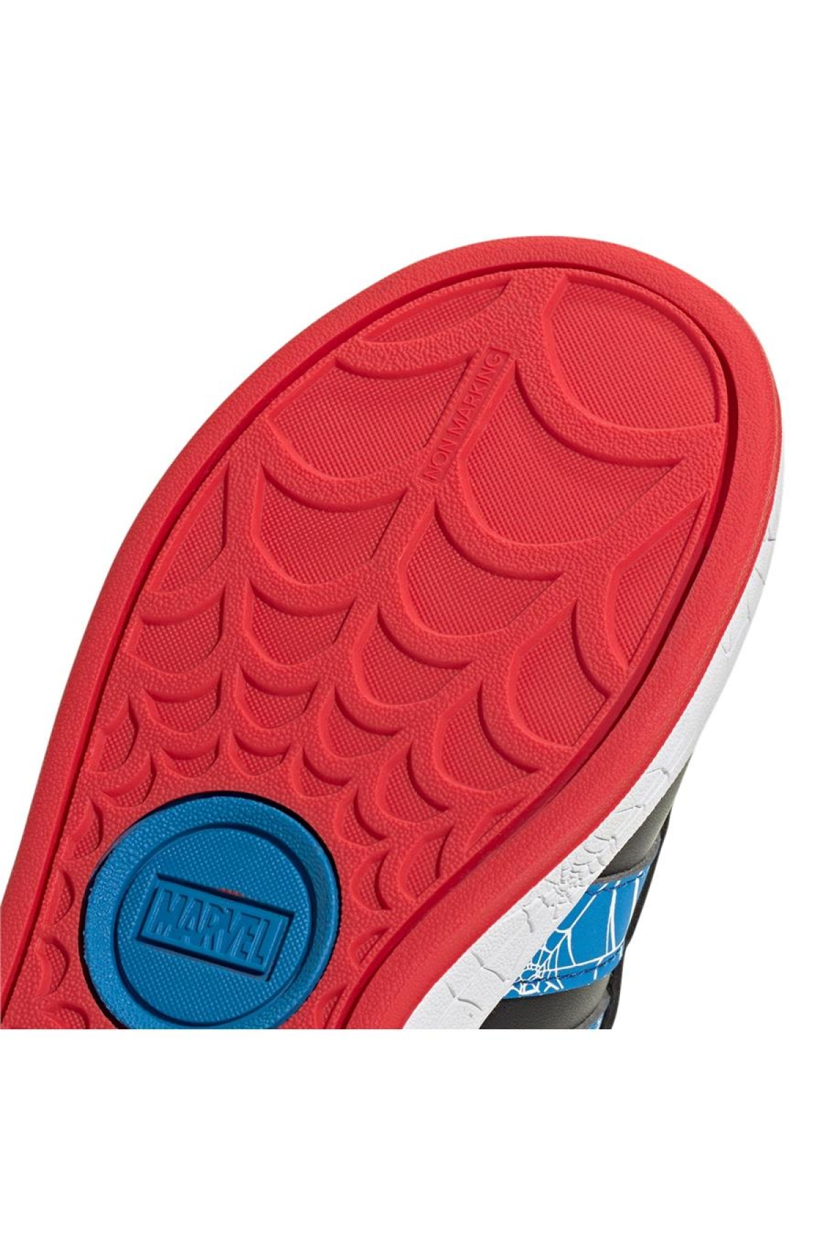 Unisex Çocuk Siyah Yürüyüş Ayakkabısı GRAND COURT SPIDER-MAN EL K JQ8073 - Görsel 11