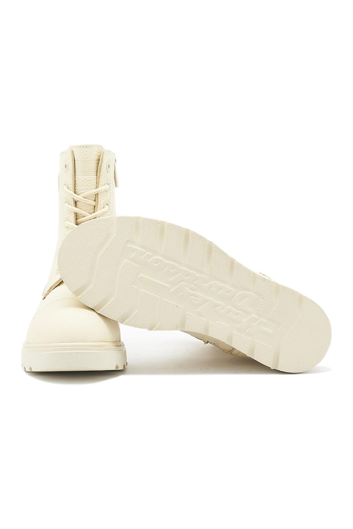 025Z100630 Tums New Kadın Deri Bot Bej - Görsel 6