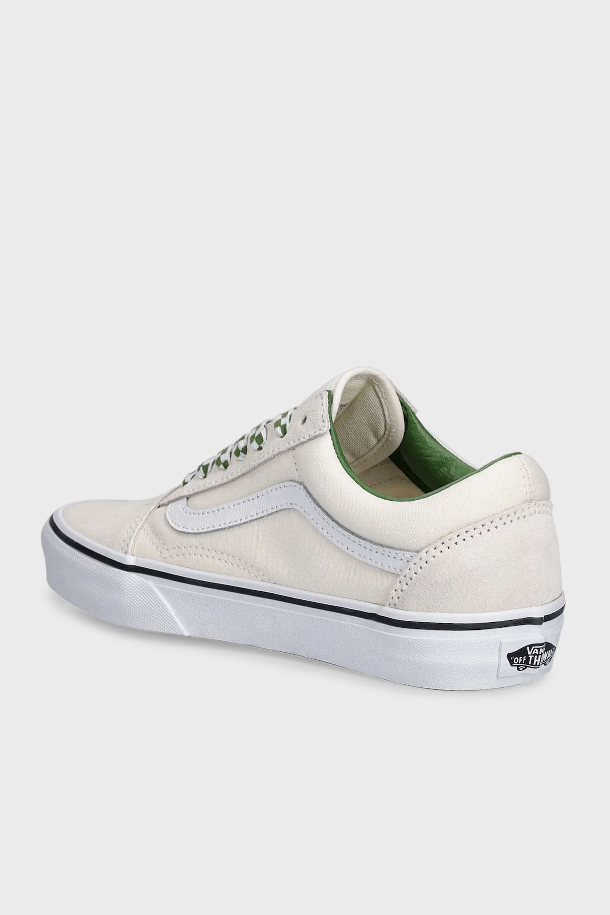 Unisex Ayakkabı VN000D6WBOM1 Krem-Yeşil - Görsel 5