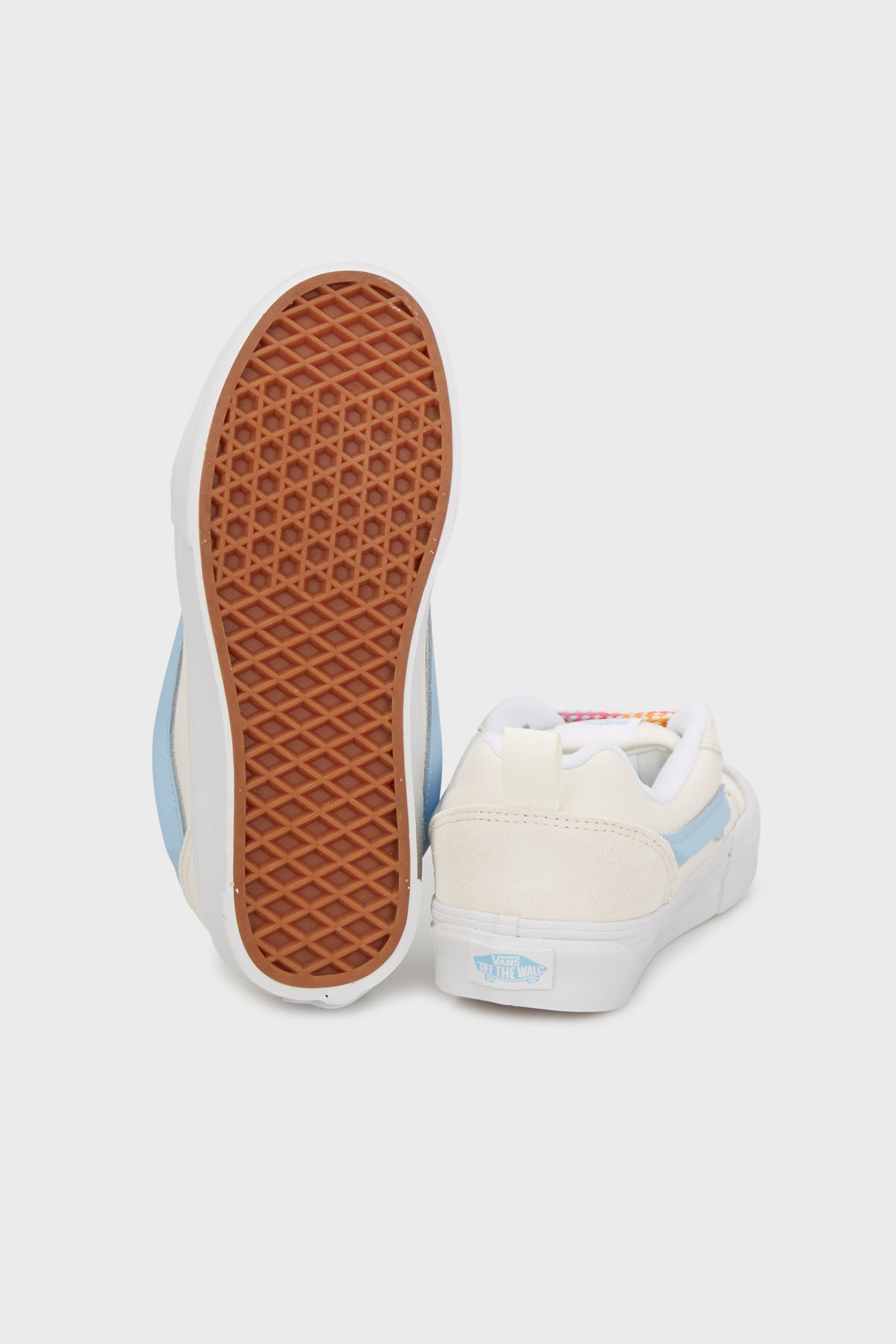 Unisex Ayakkabı VN000D6ZZ5D1 KREM-MAVİ - Görsel 5