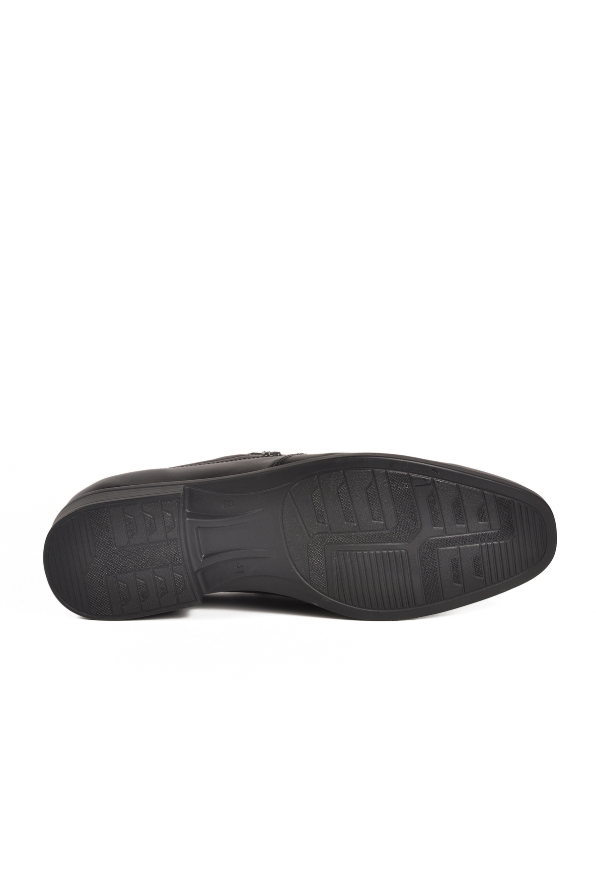 Aspor Siyah Hakiki Deri Erkek Klasik Ayakkabı - Görsel 6