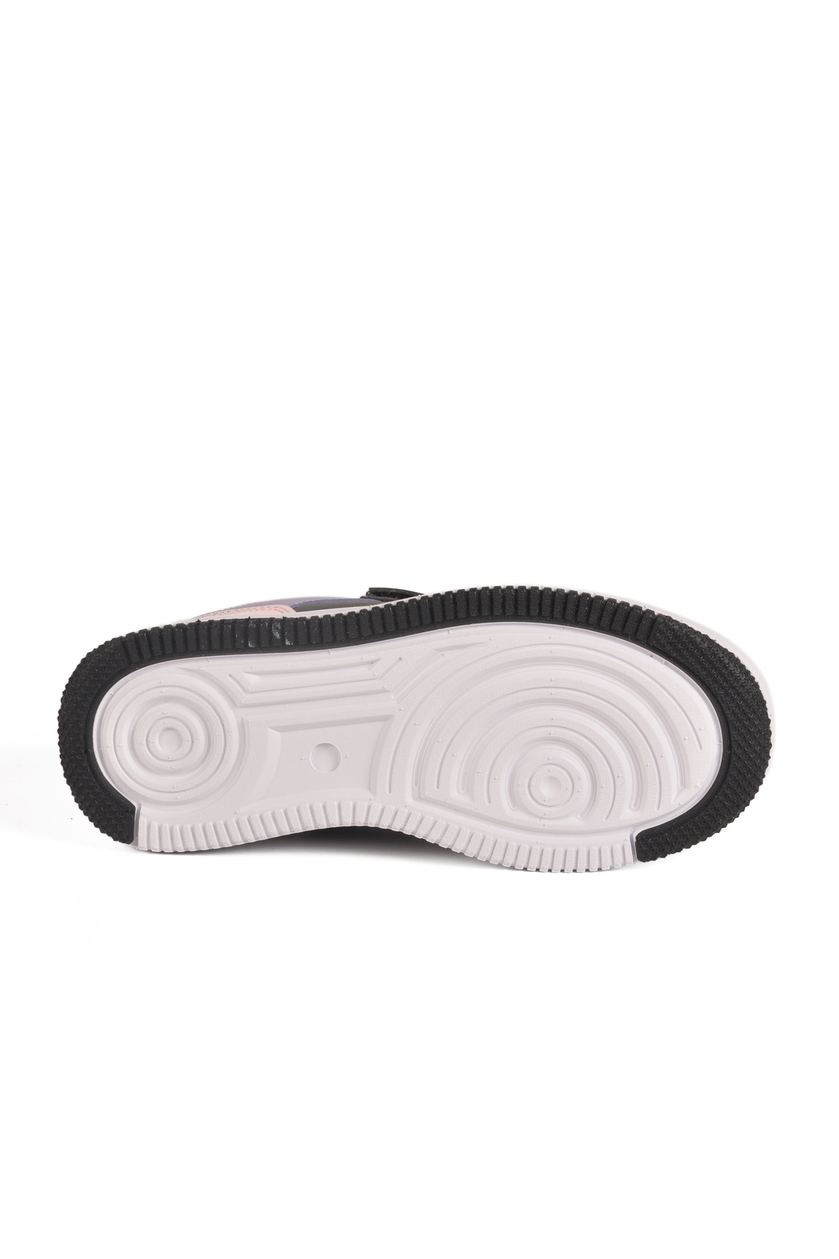 Siyah Lila Cırtlı Kız Çocuk Spor Ayakkabı - Görsel 6