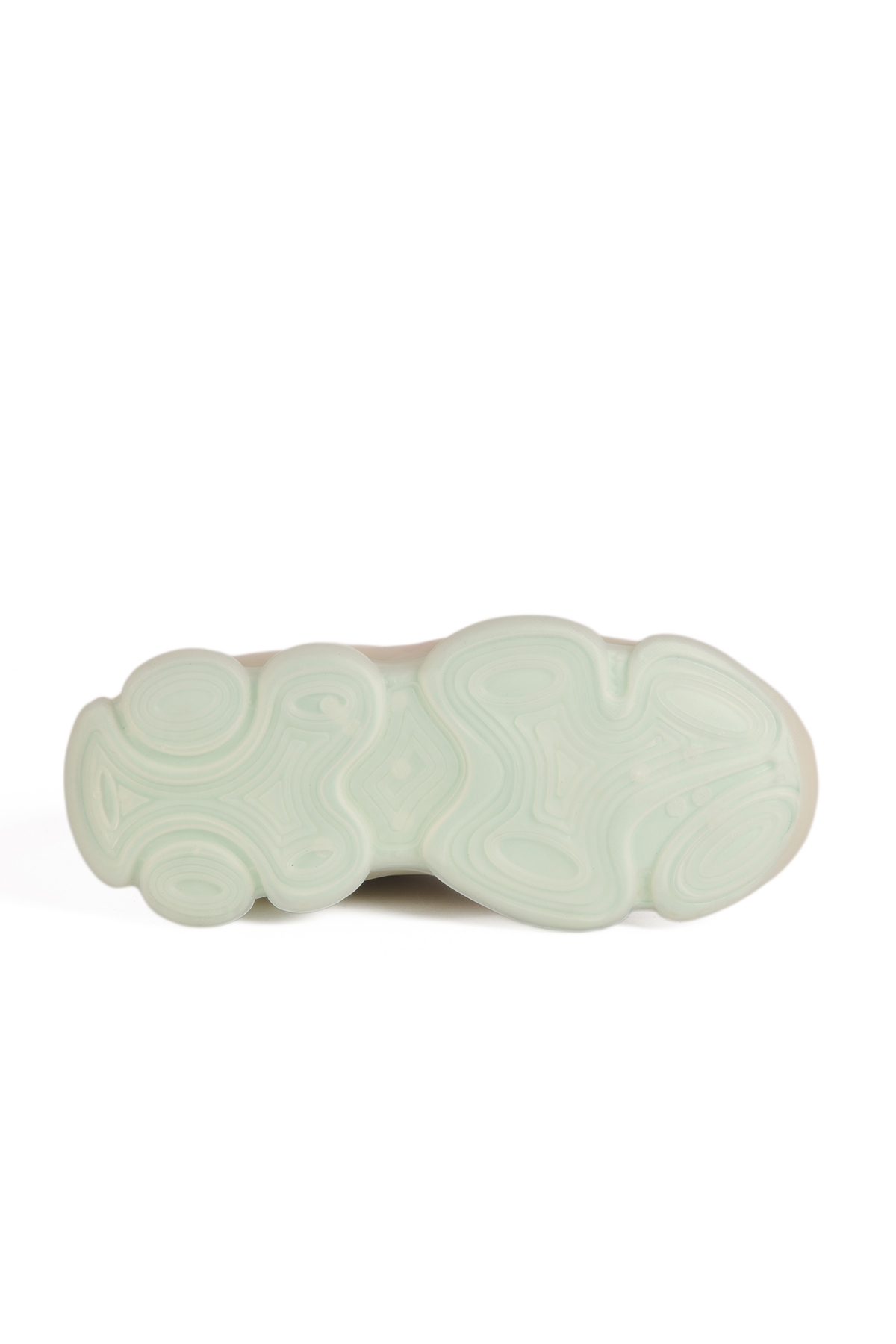 Krem Kilit Bağcıklı Kız Çocuk Spor Ayakkabı - Görsel 6