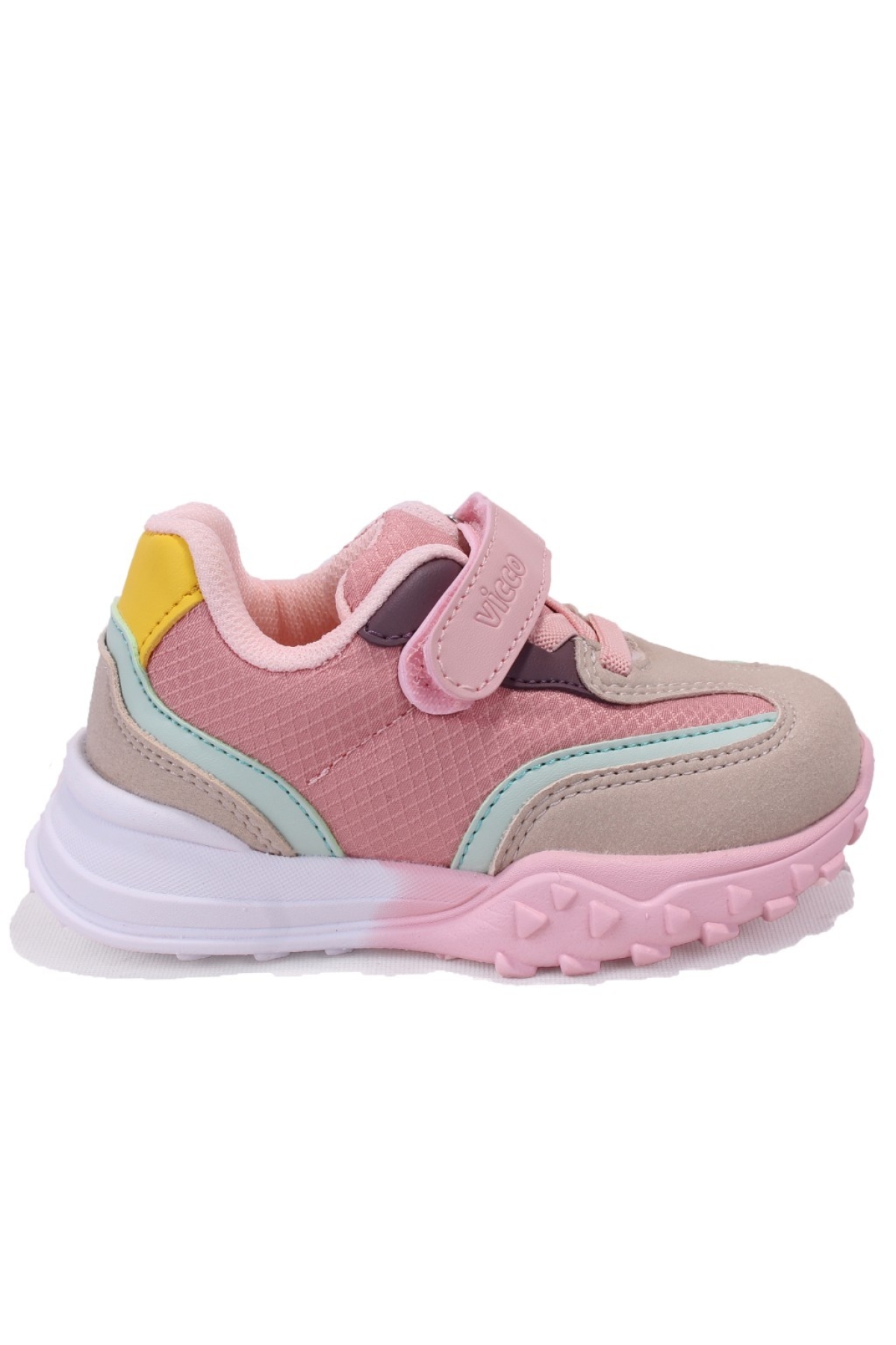 Surf 346B25K253 Pudra Ortopedik Günlük Kız Çocuk Spor Ayakkabı - Görsel 3