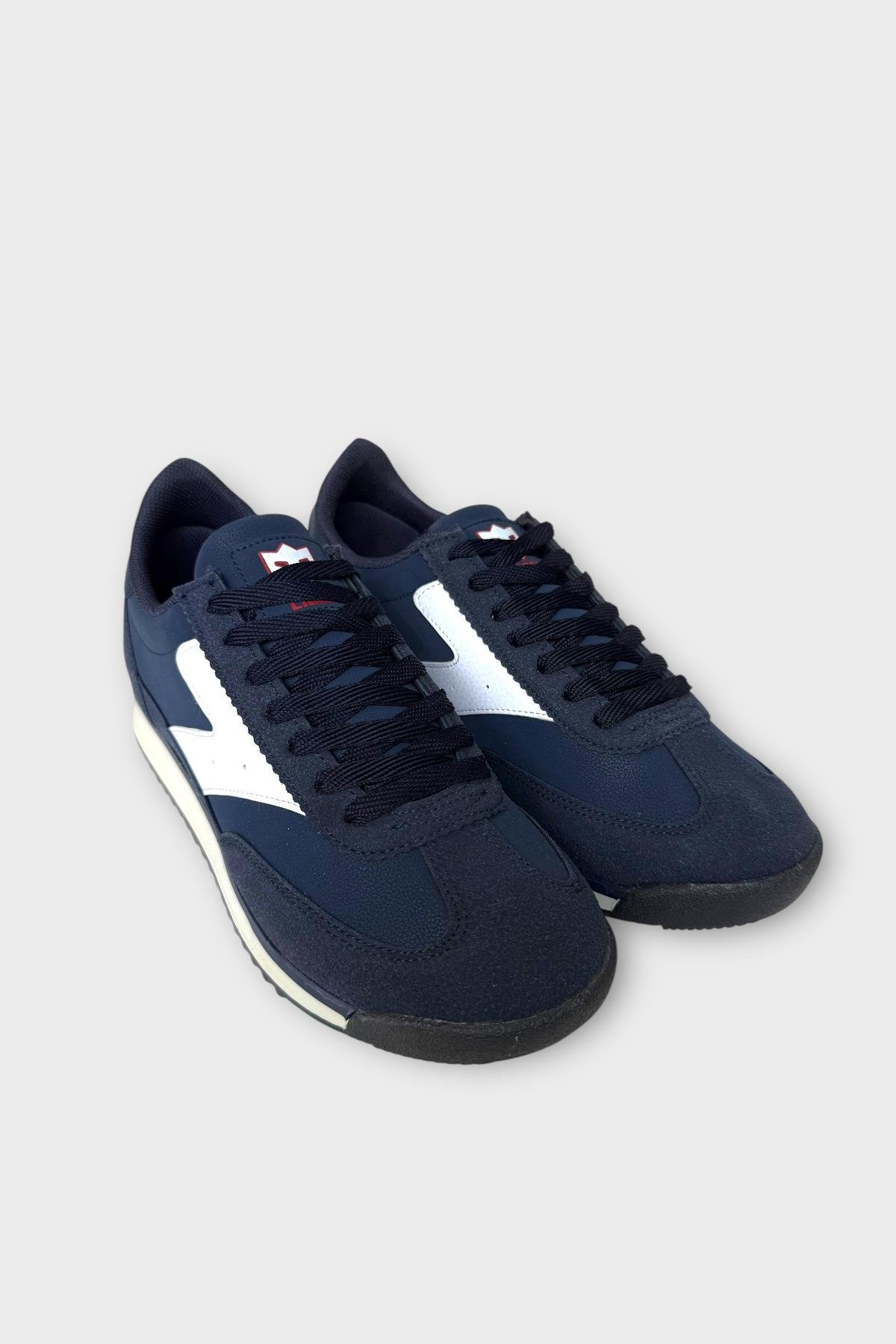 Erkek Günlük Hafif Rahat Taban Sneaker Ayakkabı LACİVERT - Görsel 4